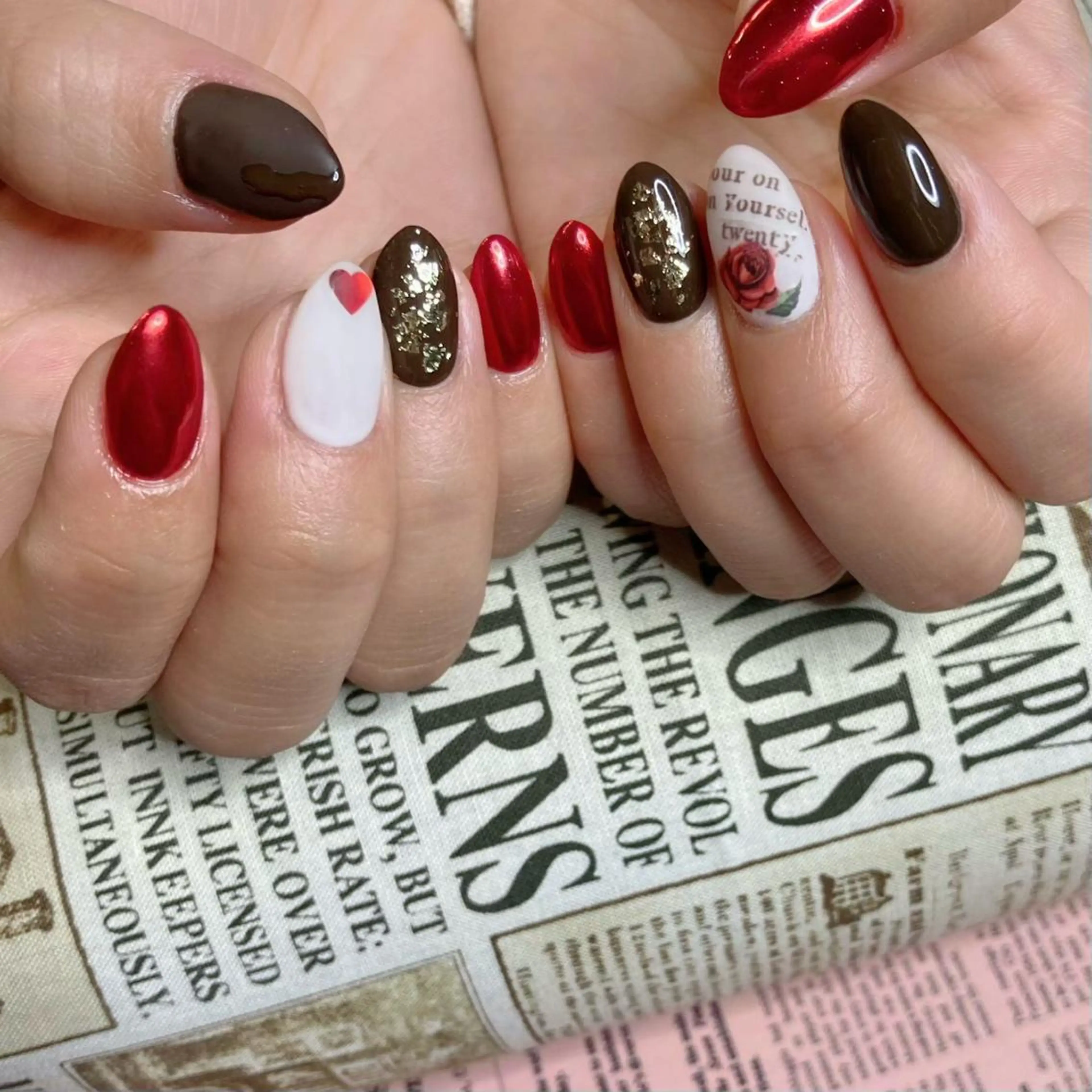 ネイル ハンドネイル NOIROUGE所属・NOI ROUGEのネイルデザイン