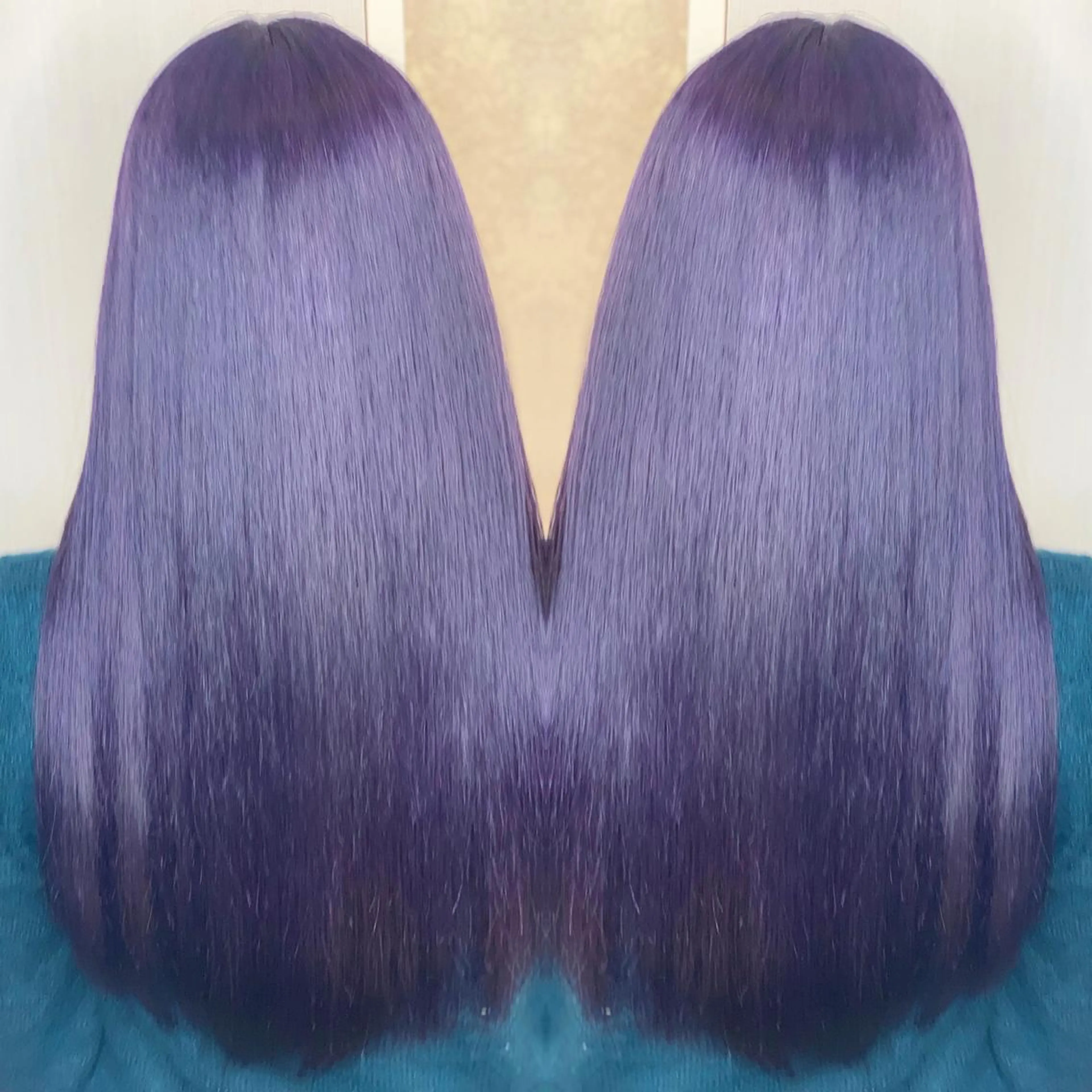 ロング カラー パーマ ヘアアレンジ ヘアカラー トリートメント 髪質改善×ハイトーン 中田啄也のヘアスタイル