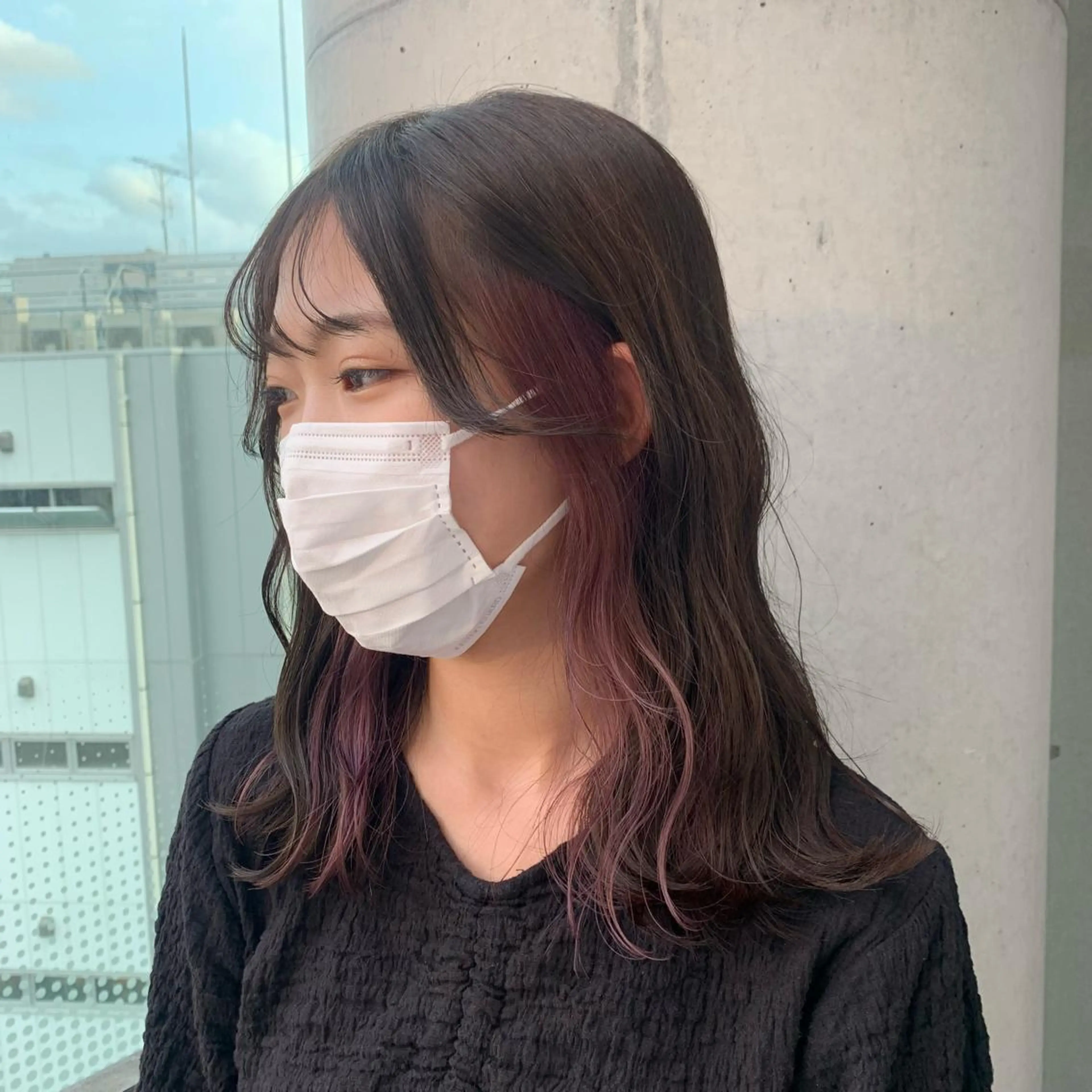 セミロング カラー SALOWIN川崎WEST店所属・🌷川崎/アレンジ/ 暖色ボブ/コトネ🌷のヘアスタイル