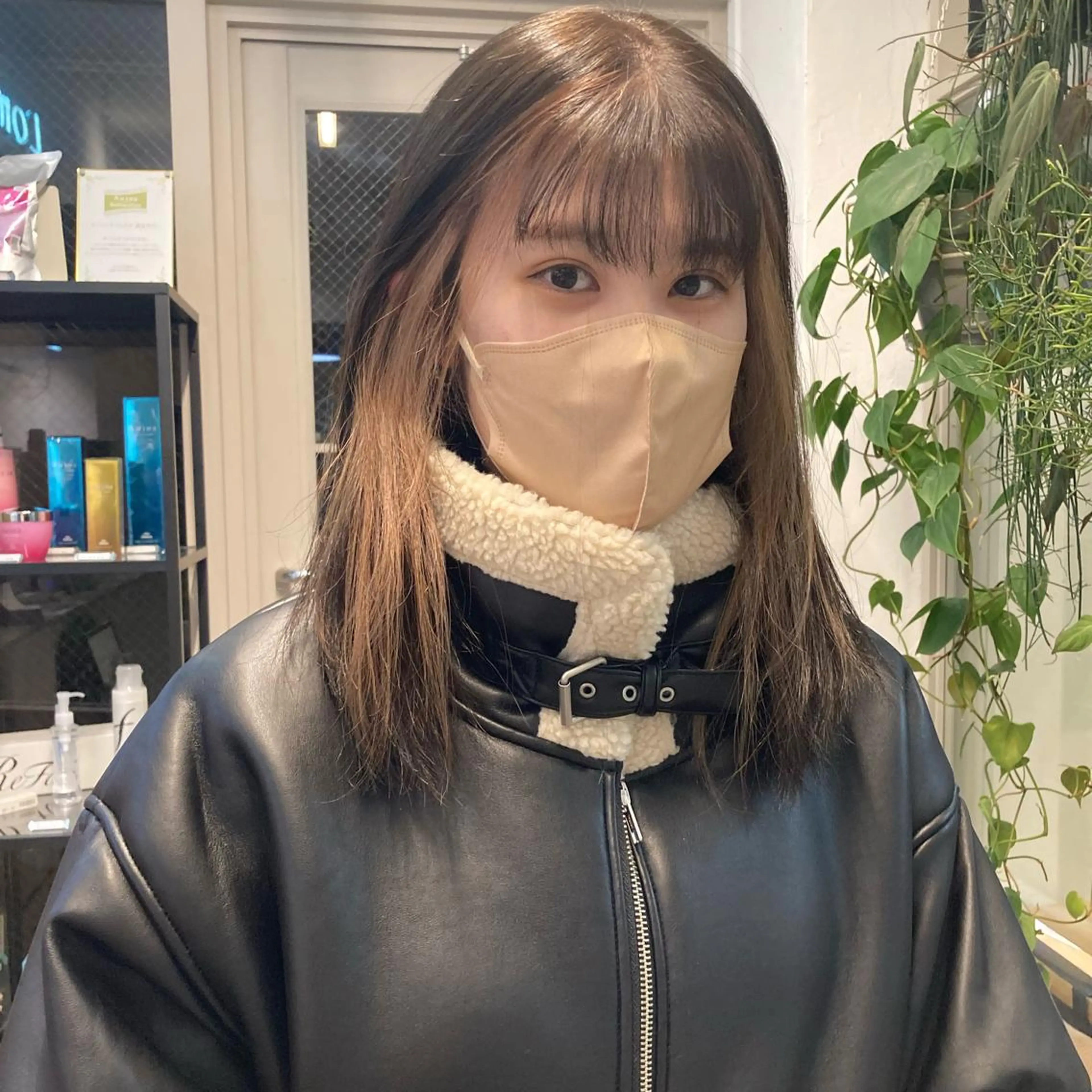 カラー インナーカラー ヘアカラー じゅわっと暖色カラー 🍊Moemiのヘアスタイル