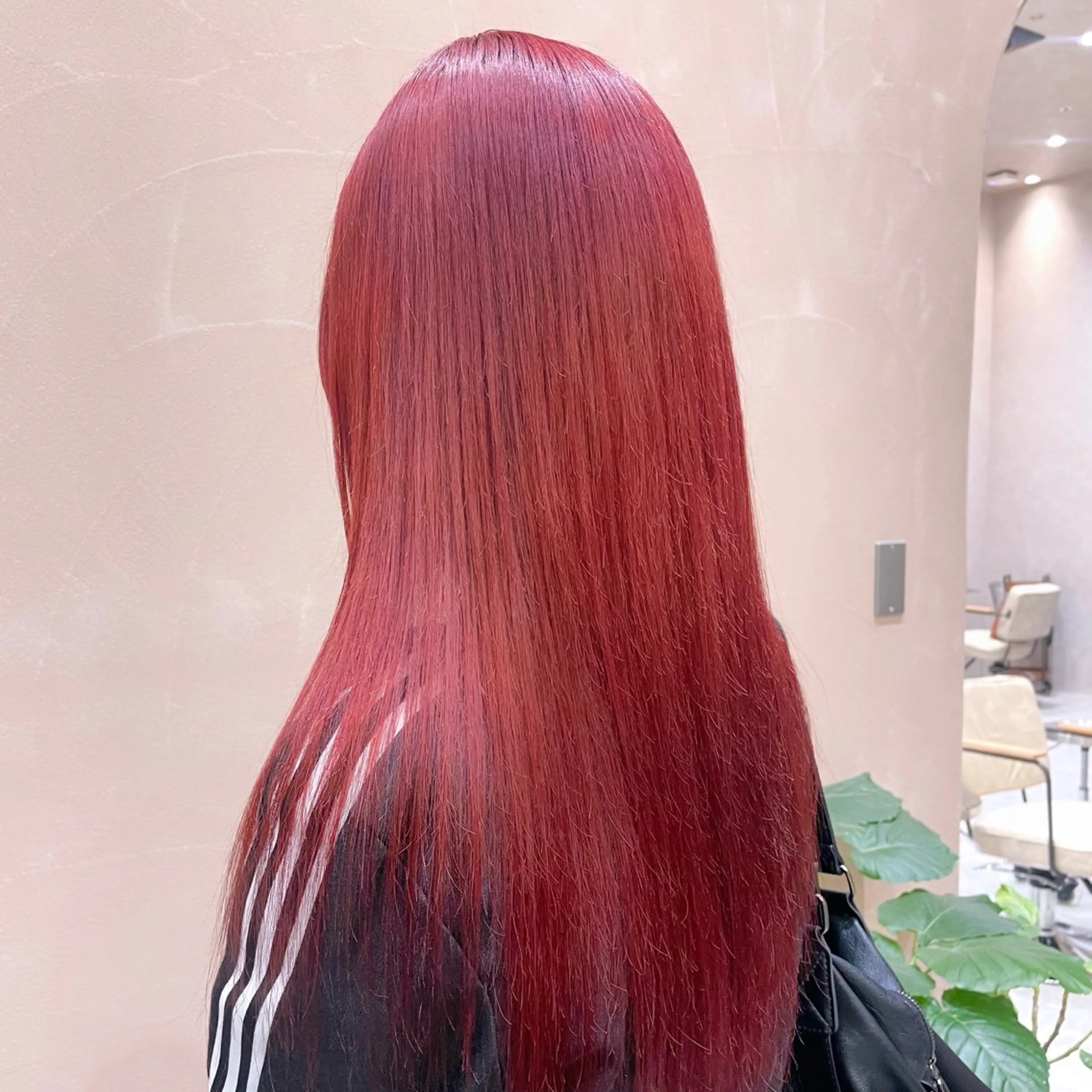 ロング カラー ブリーチ レッドカラー ブリーチ/暖色/ ダブルカラー/ゆきなのヘアスタイル