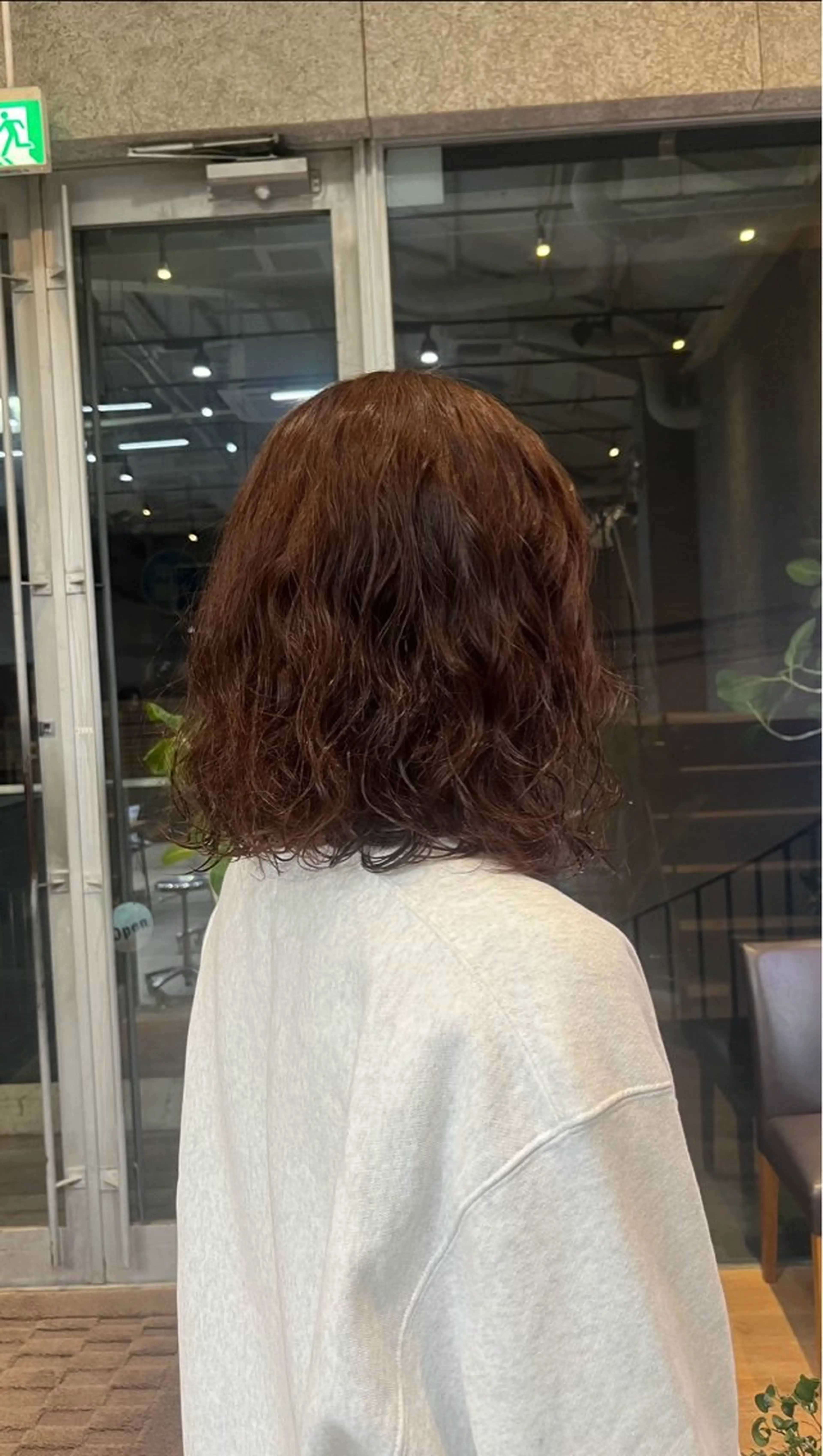 ミディアム パーマ ヘアアレンジ 💎韓国ヘア/ 艶カラー💎souのヘアスタイル