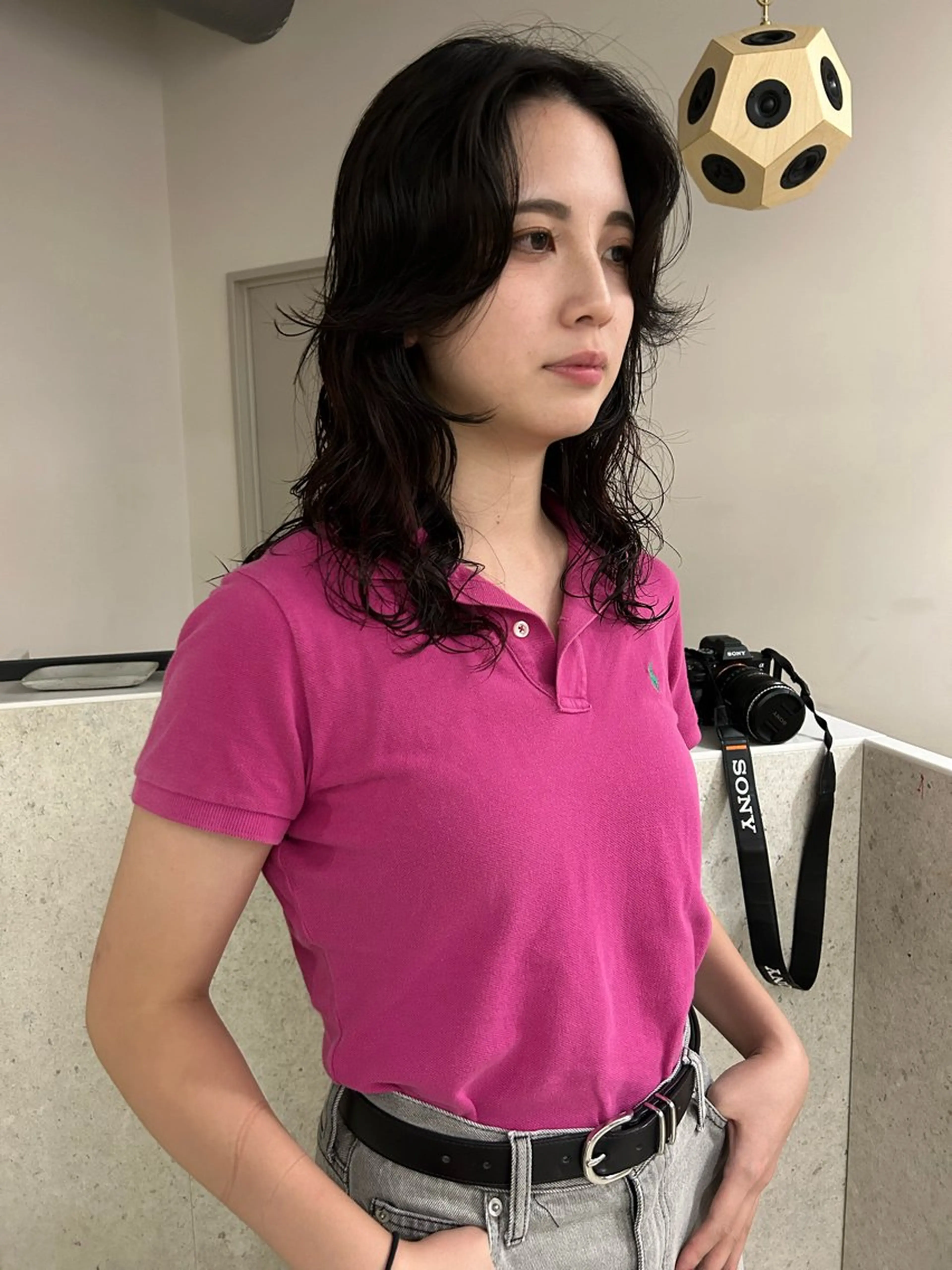 セミロング パーマ aika/パーマ/ ショート/伏見のヘアスタイル