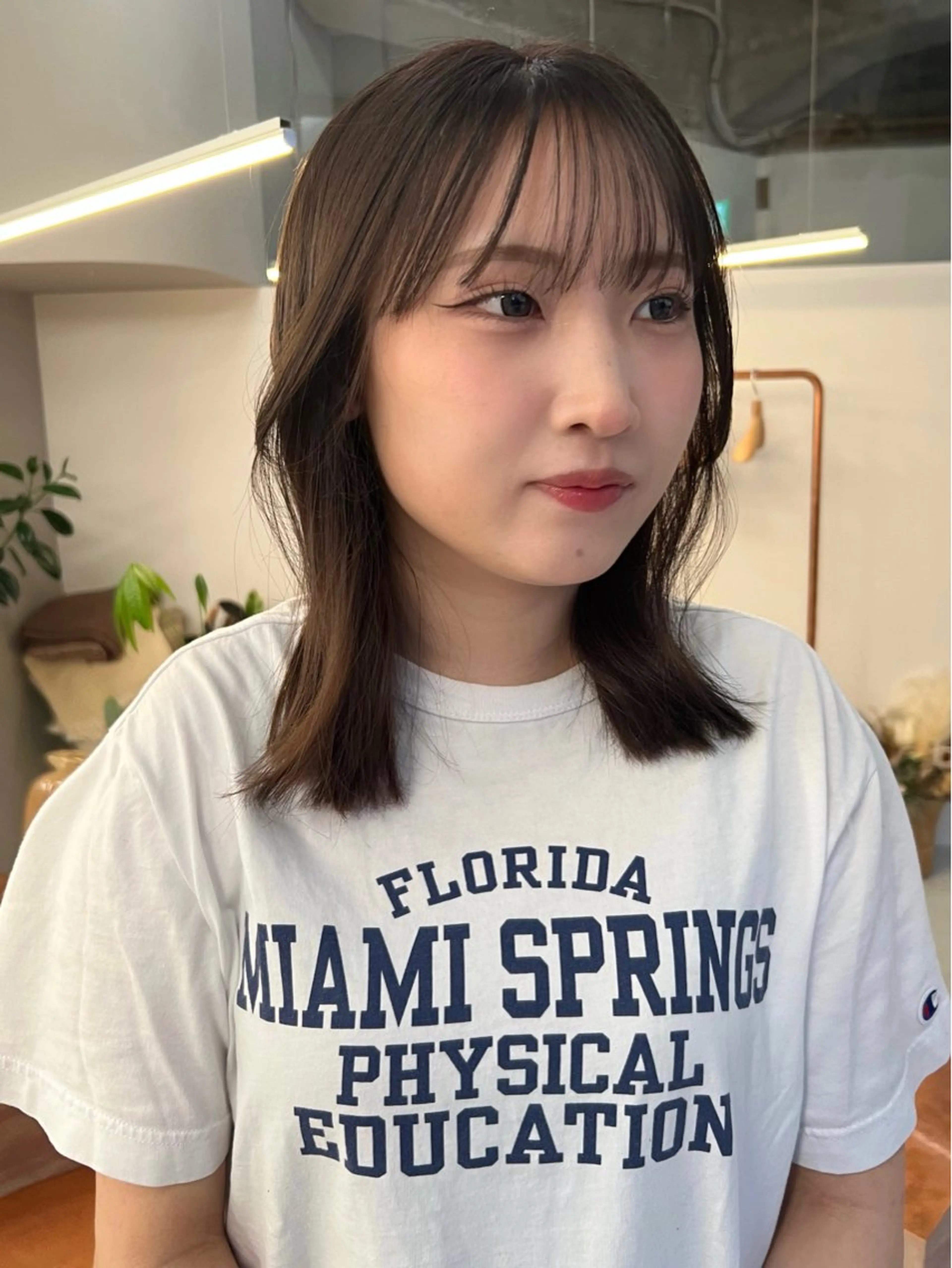 セミロング ヘアカラー the hinc所属・miyu /大阪 /レイヤーカットのヘアスタイル