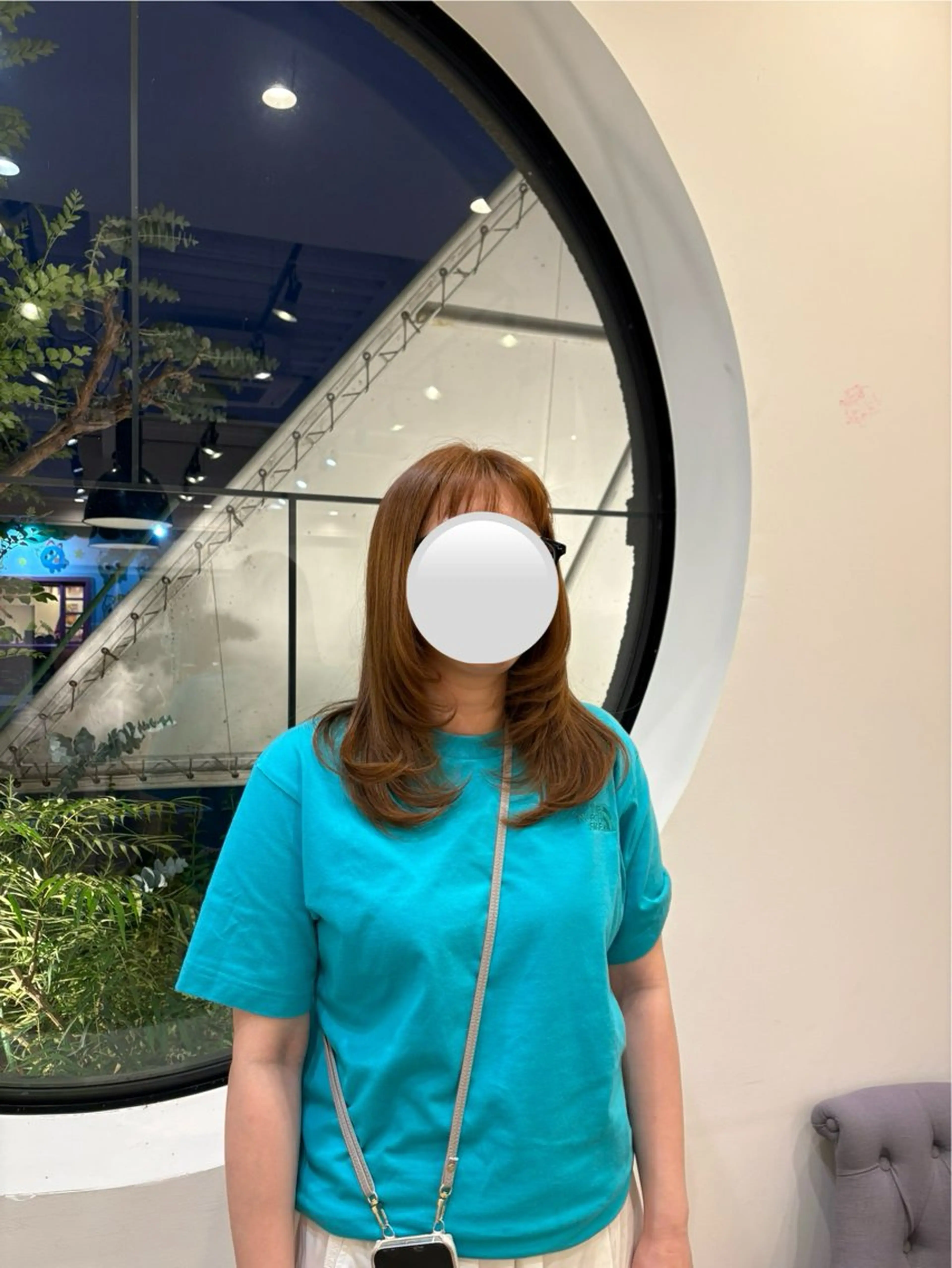 ミディアム 和泉市/ mahae/原田のヘアスタイル