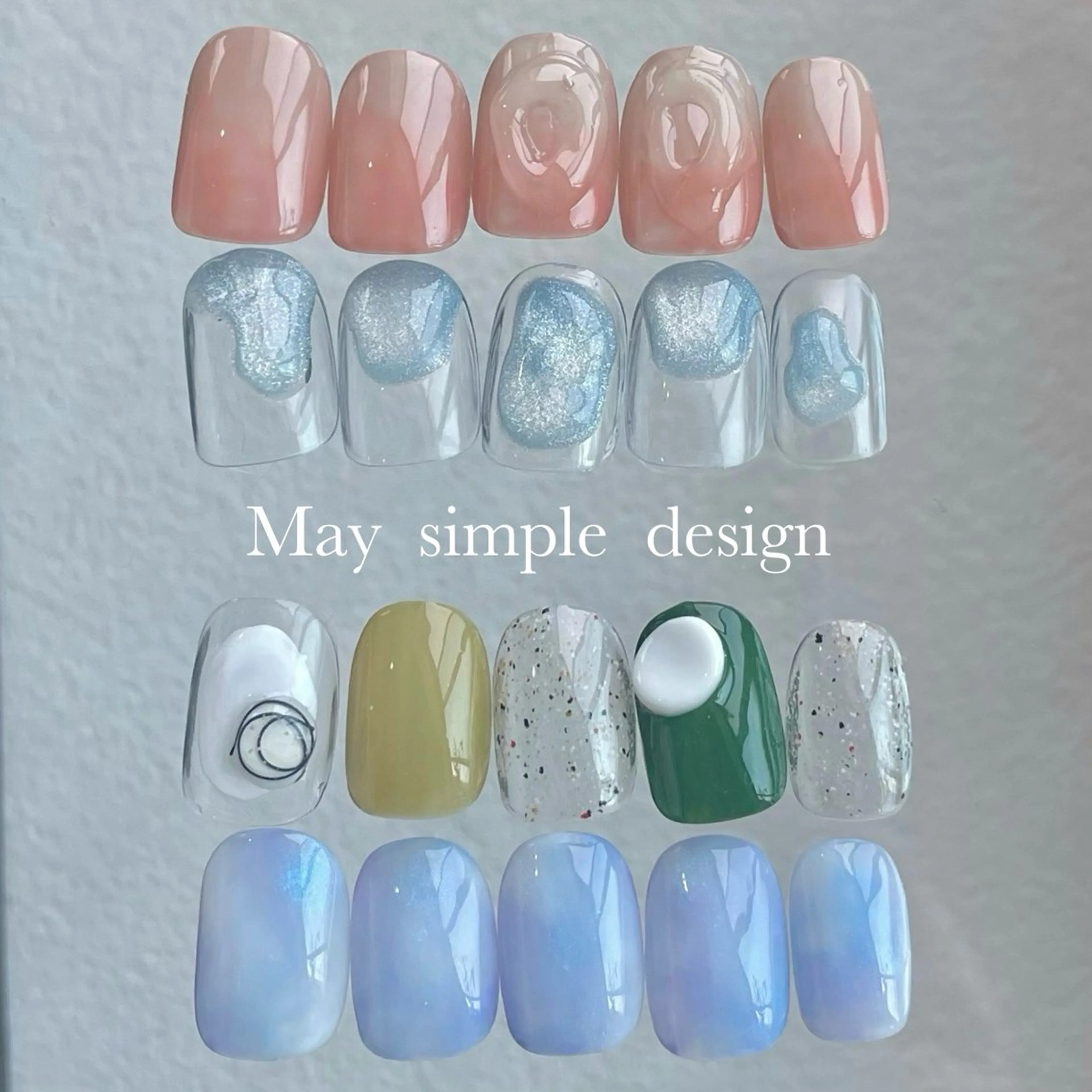 ネイル アートネイル ジェルネイル 持ち込み ニュアンスネイル パラジェル ハンドネイル norme_ akiのネイルデザイン