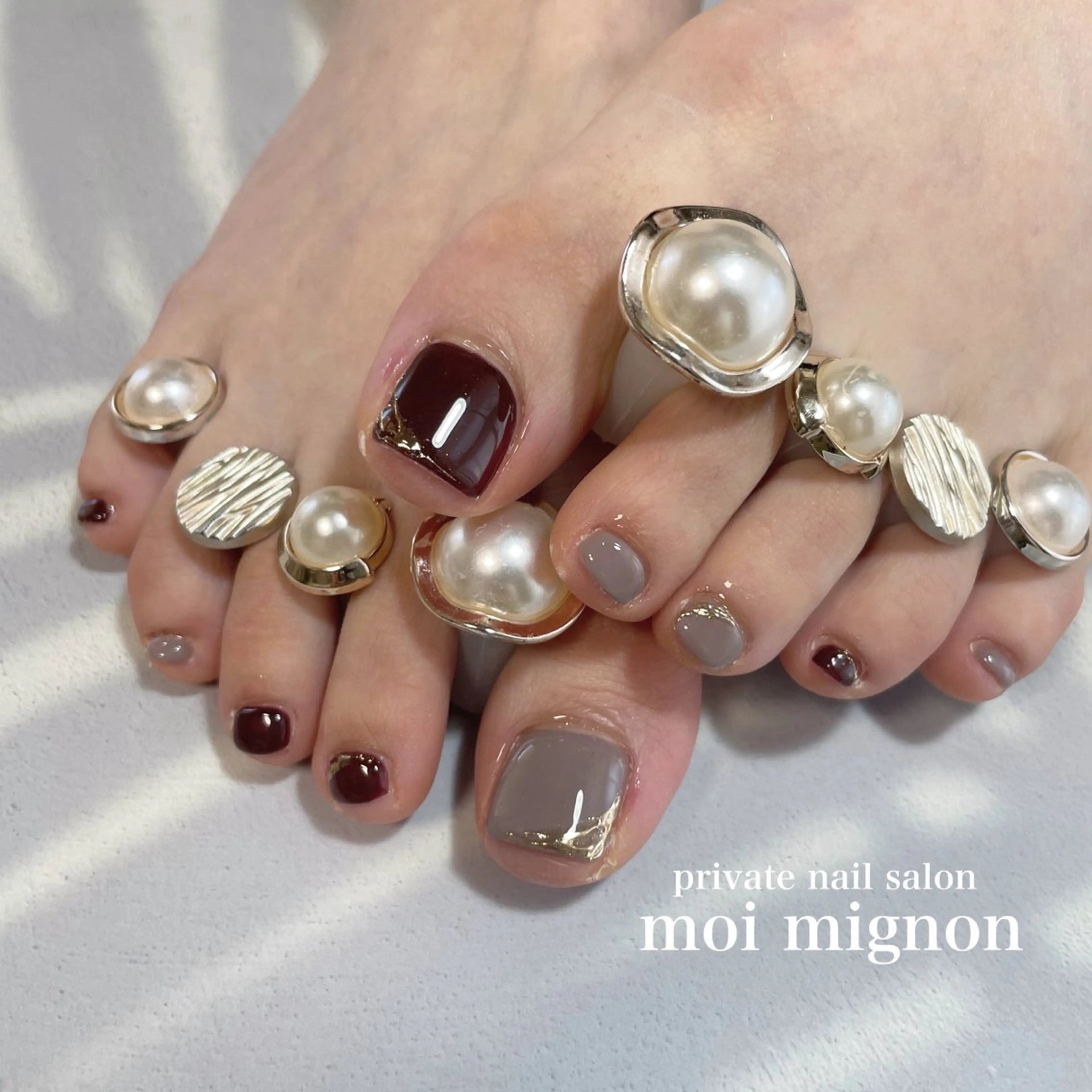 ネイル フットネイル nailist Aki♡のネイルデザイン