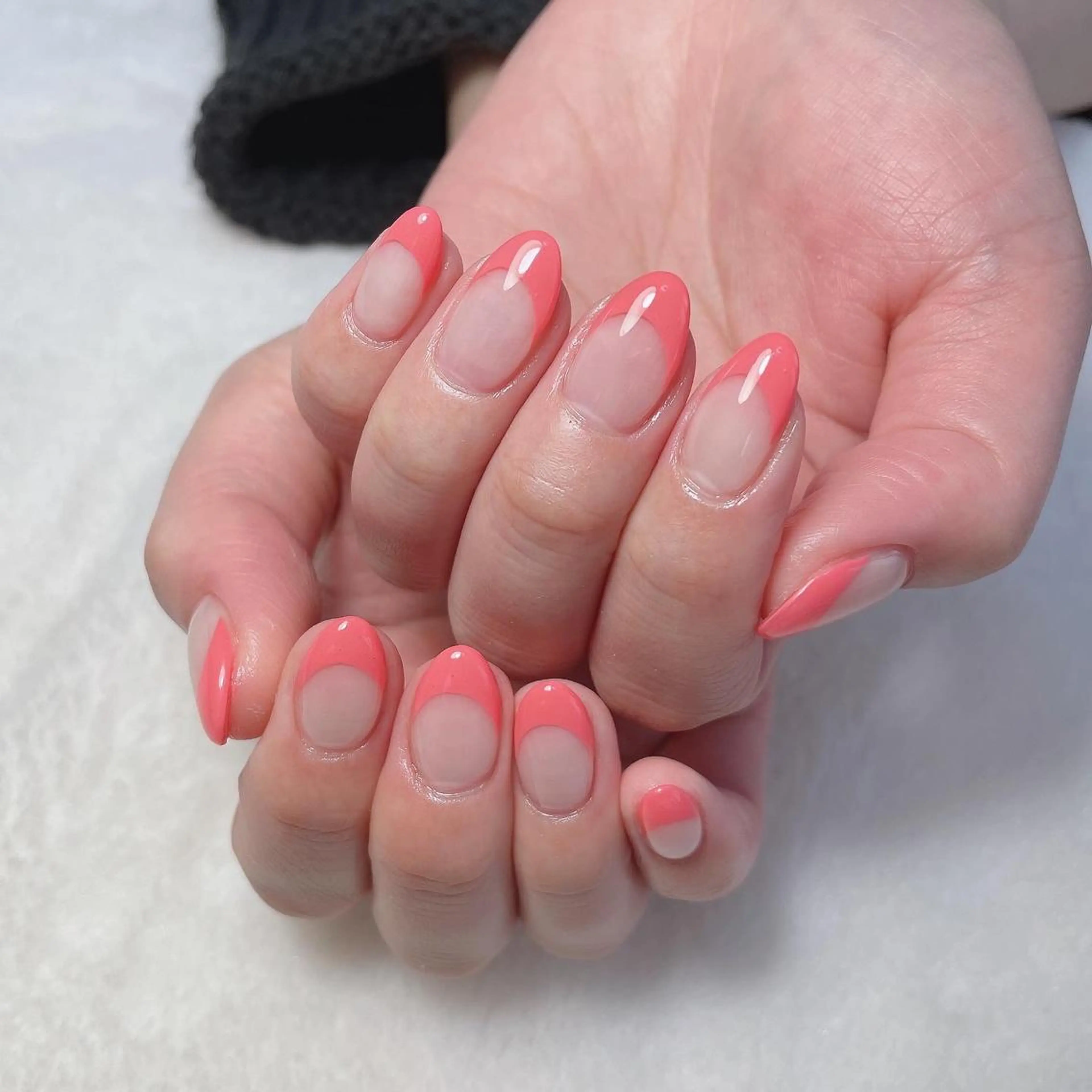 ネイル フレンチネイル kipinail 川﨑えりかのネイルデザイン