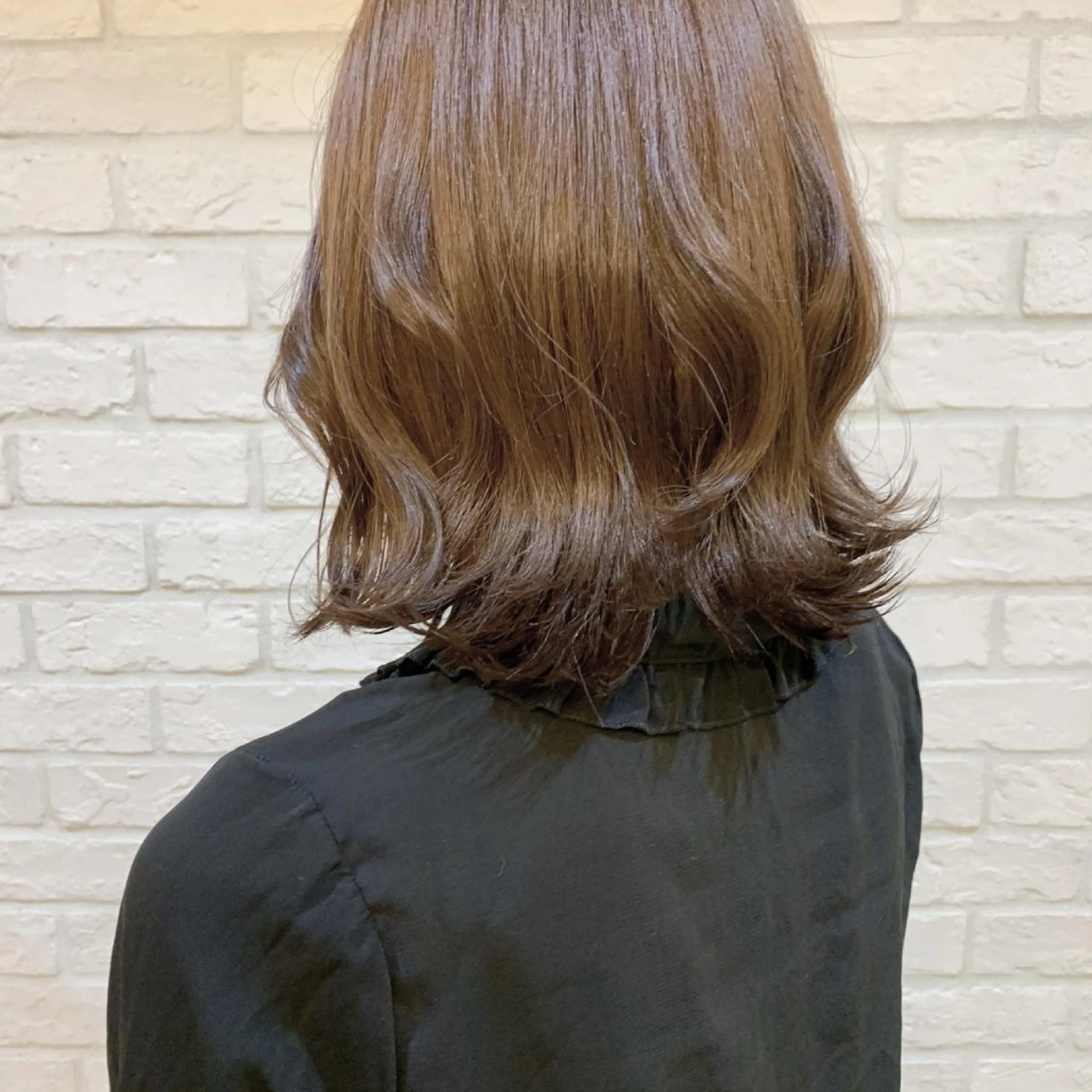 ショート カラー ヘアアレンジ ブリーチなし/ レイヤー🌿runaのヘアスタイル