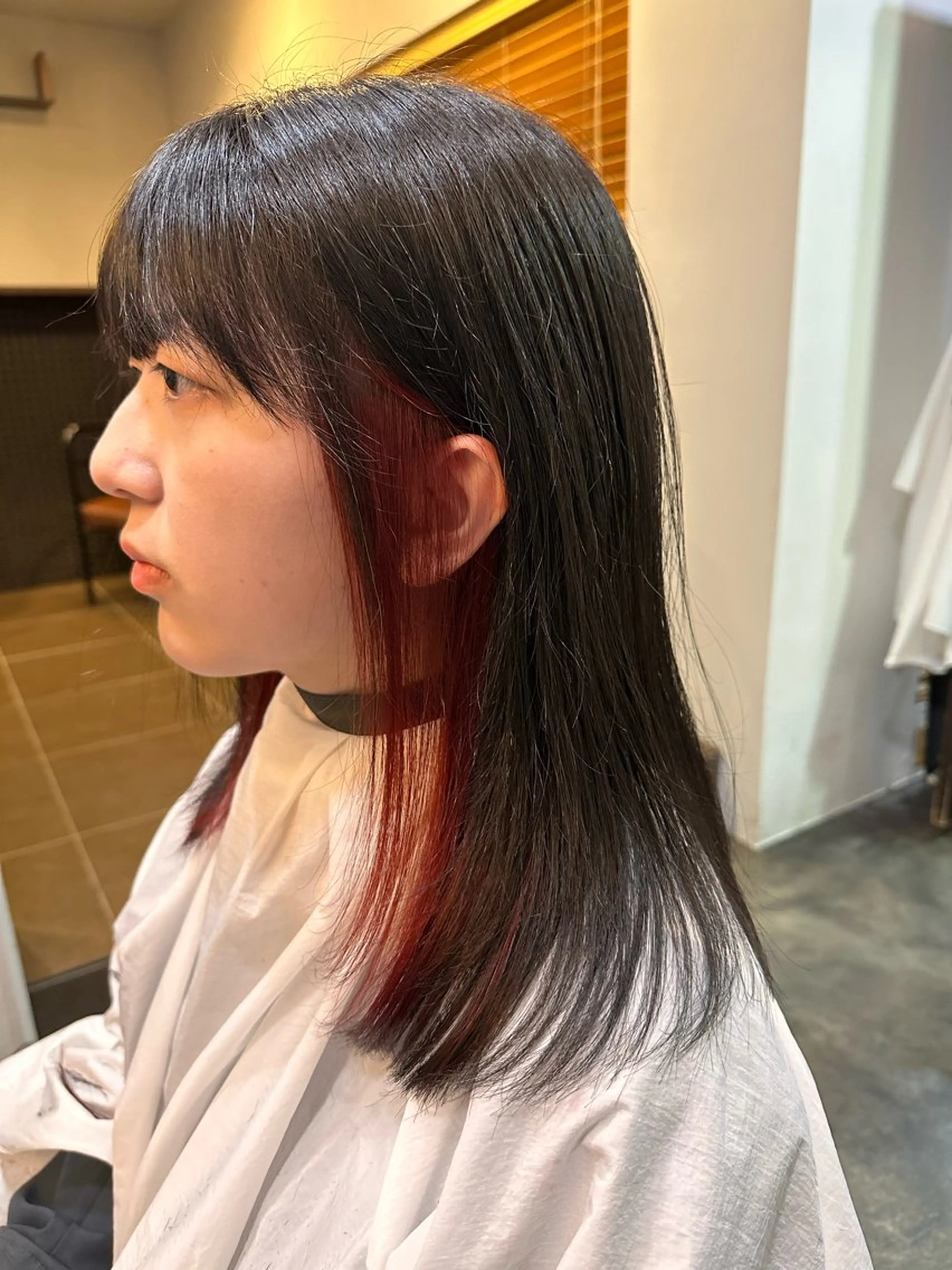 セミロング 南草津/レイヤー/ ゴトウのヘアスタイル