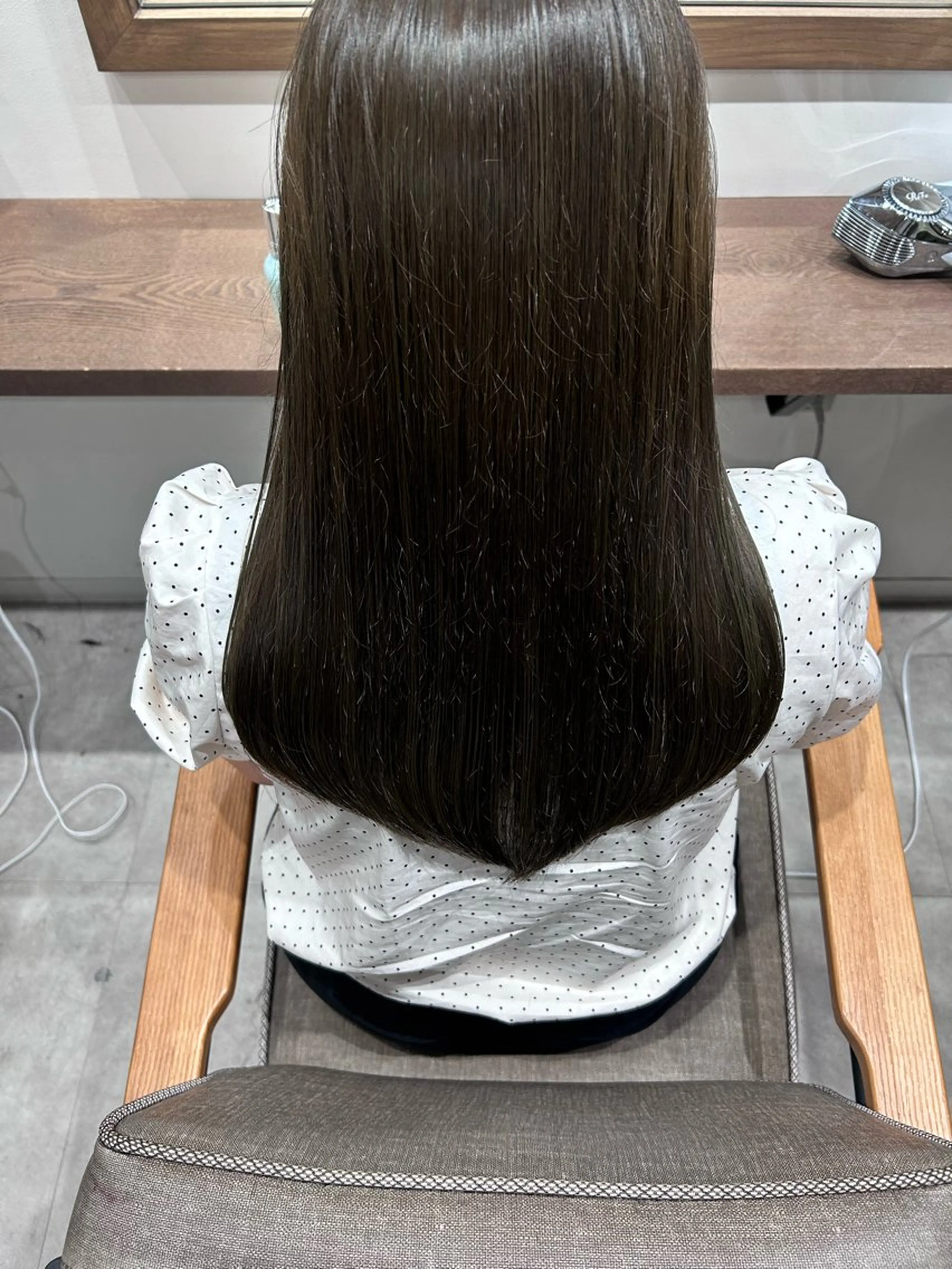 ロング カット ヘアカラー トリートメント ヘッドスパ レイヤー/韓国/ ハッシュ/高田翼のヘアスタイル