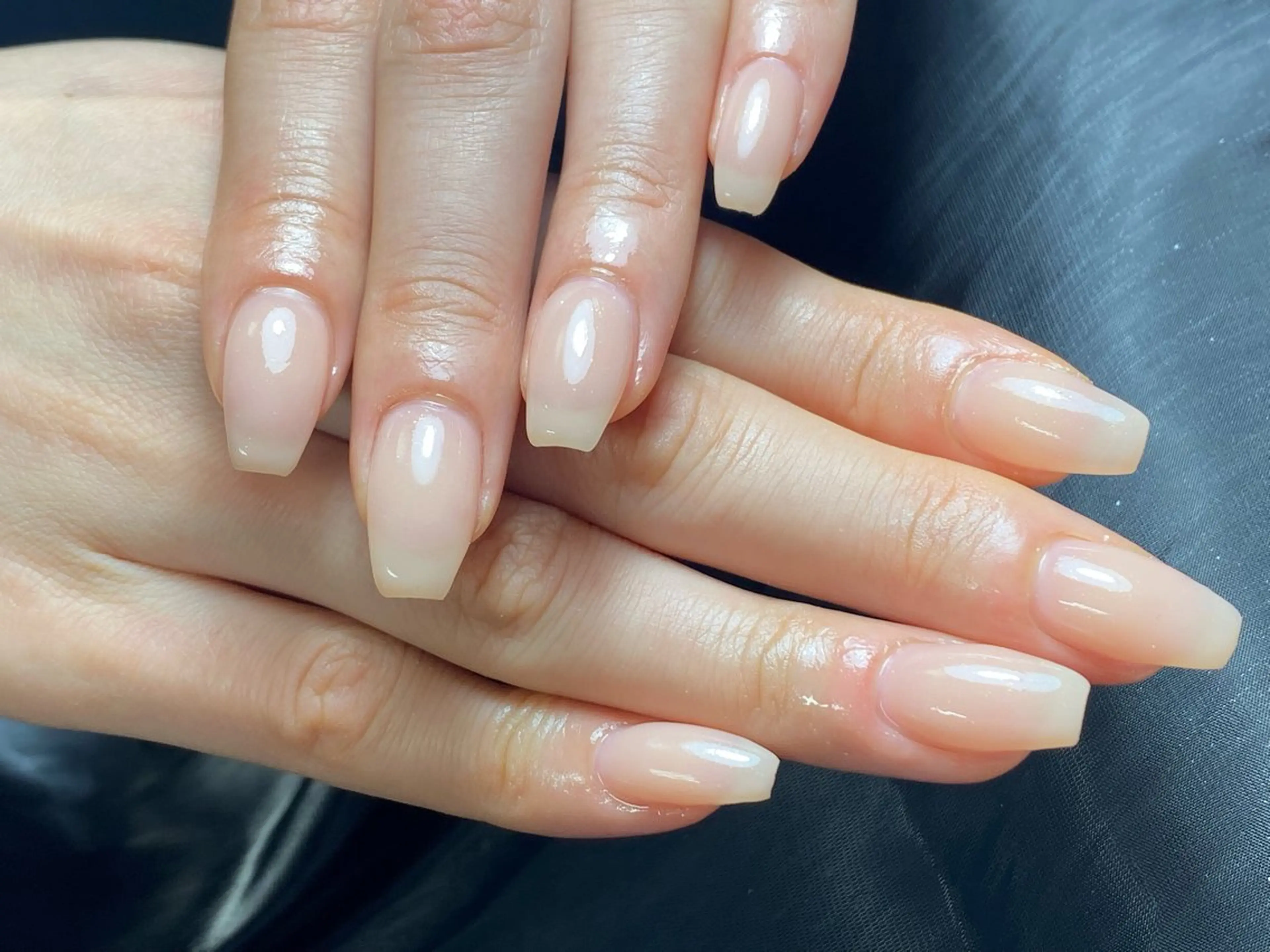 ネイル アートネイル チークネイル 長さ出し フラッシュネイル フットネイル Nail Annのネイルデザイン