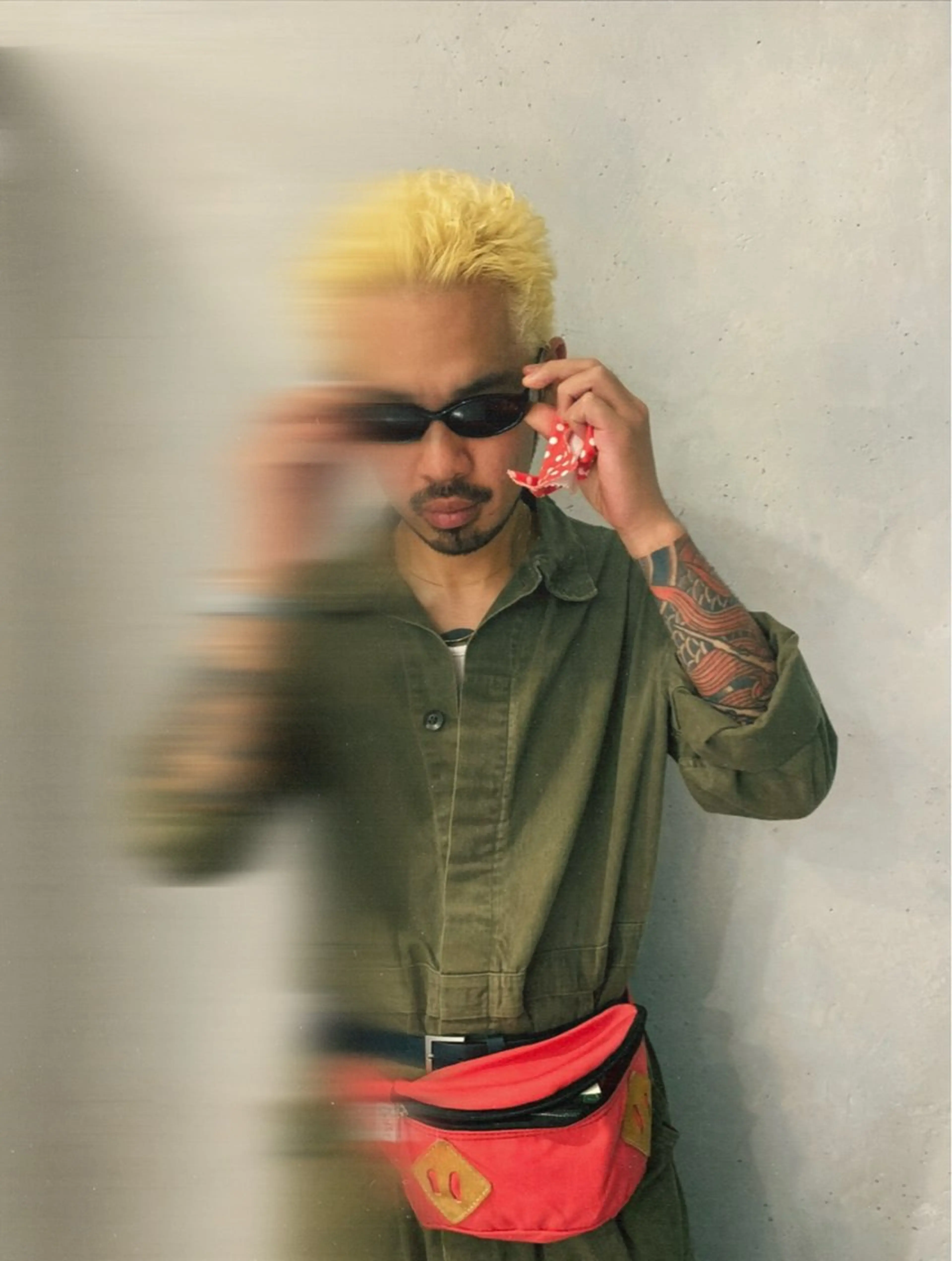 ショート カラー メンズ カット ヘアカラー 吉武 茂暉のヘアスタイル