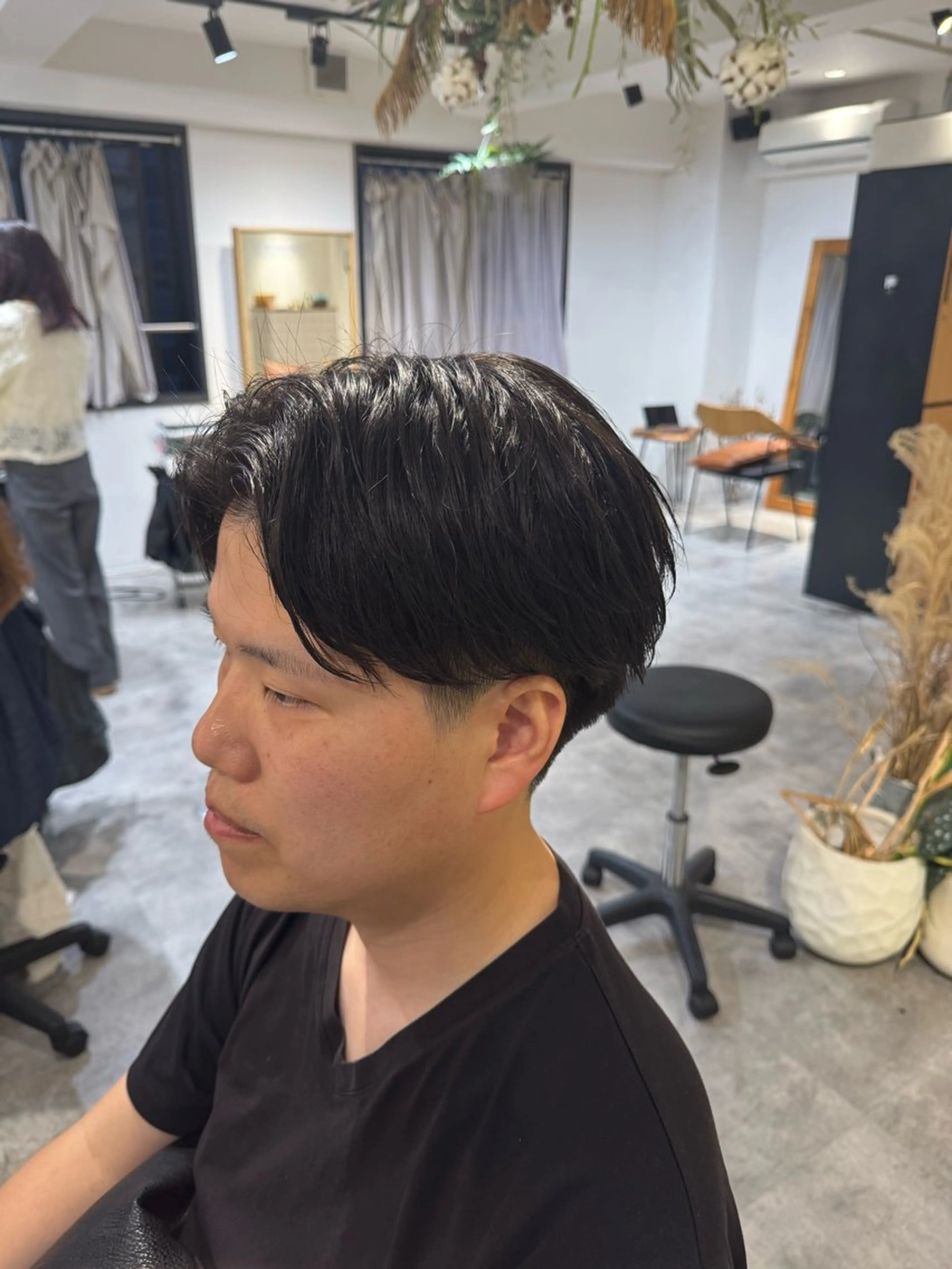 ショート パーマ ショートヘア ニュアンスパーマ FURUSHO所属・髪質改善/縮毛矯正 /メンズパーマ川田のヘアスタイル