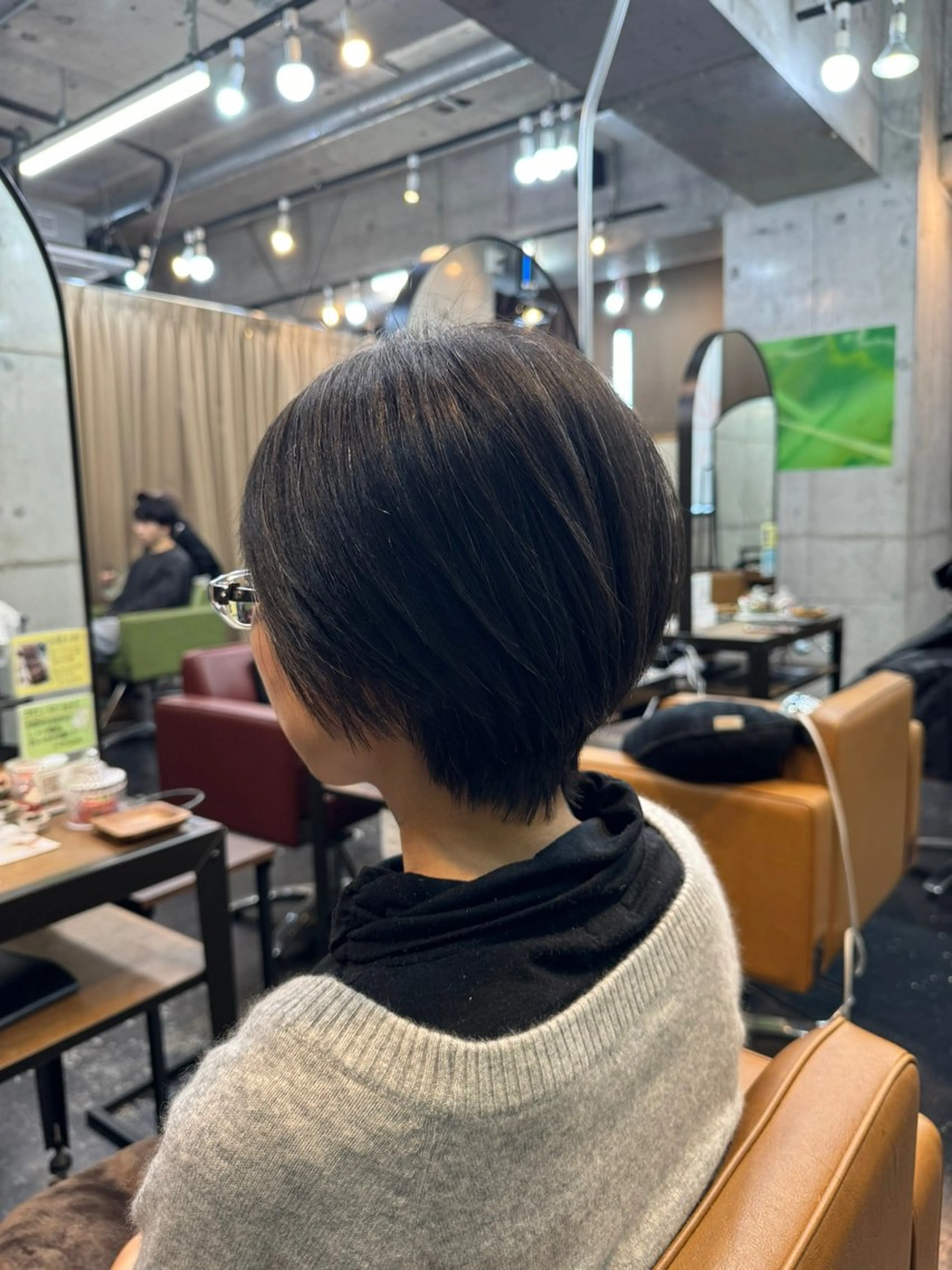 ショート ボブ ショートヘア 茨木/縮毛矯正/ 成元のヘアスタイル