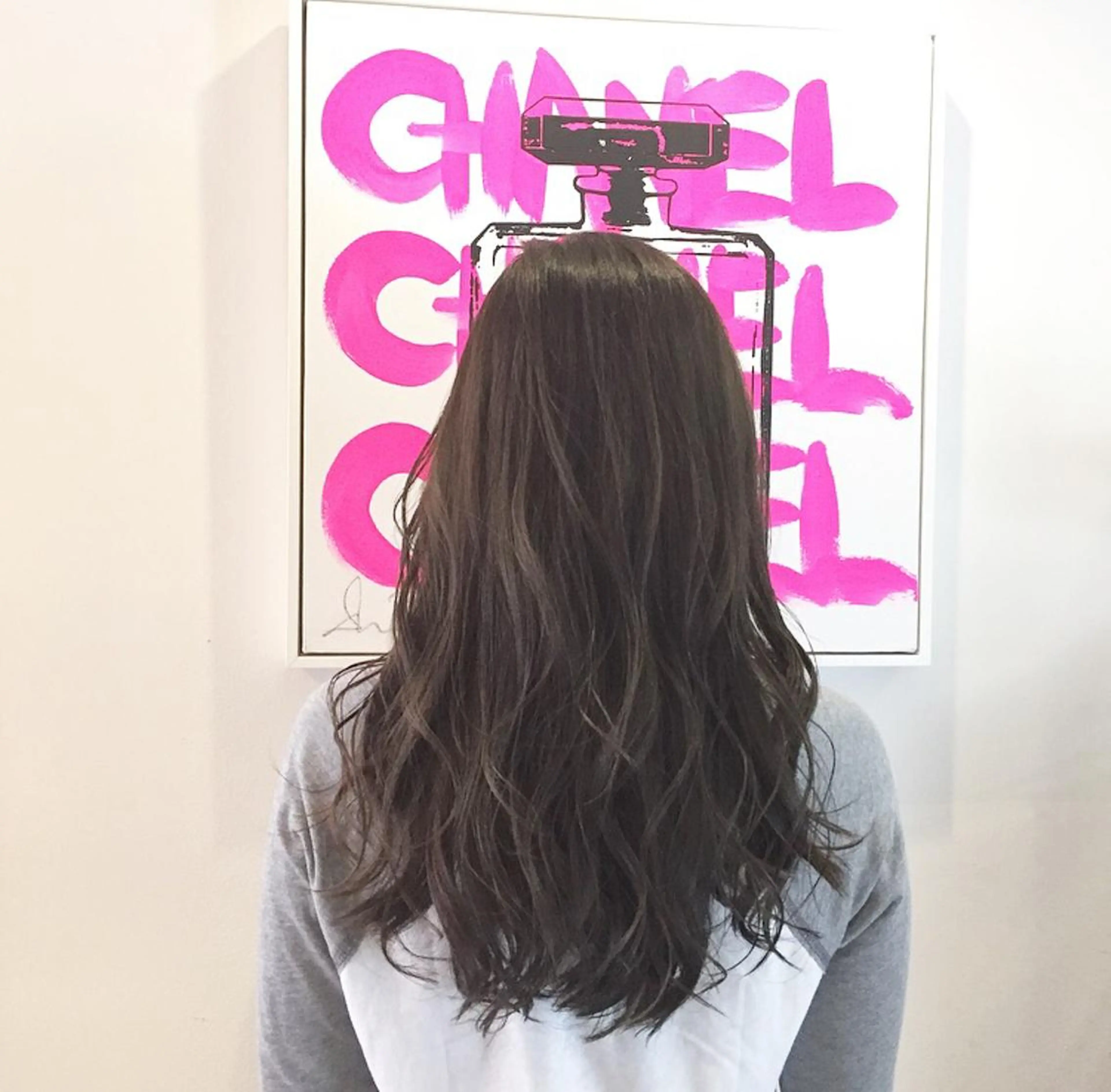 ロング カラー MIZUHO / ダブルカラー髪質改善のヘアスタイル