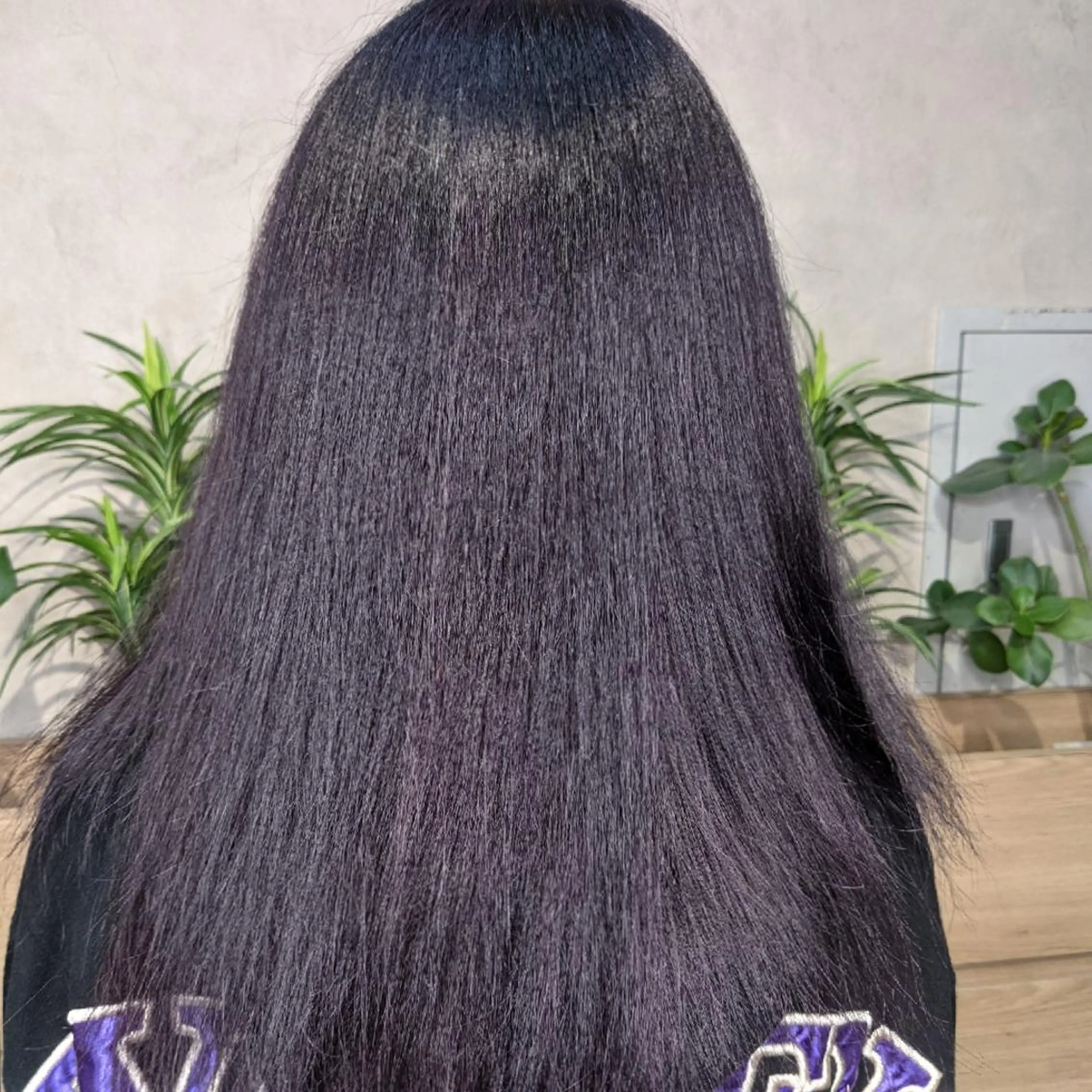 カラー ロング パープルカラー 柏プルエクNo.1 🔆/松坂大輝のヘアスタイル