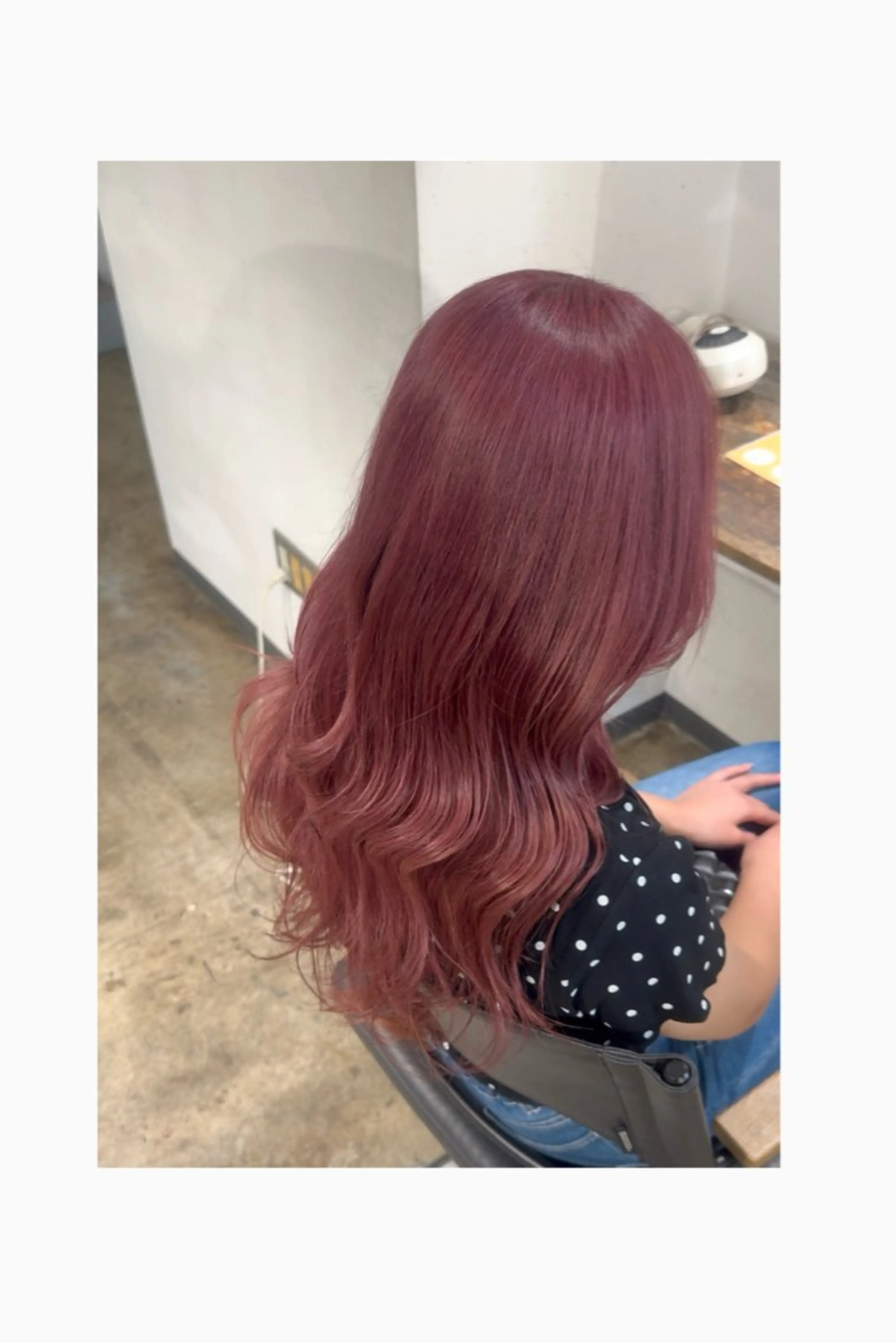 ロング ヘアカラー トリートメント 🫟ブリーチモデル/ 艶カラー /みきのヘアスタイル