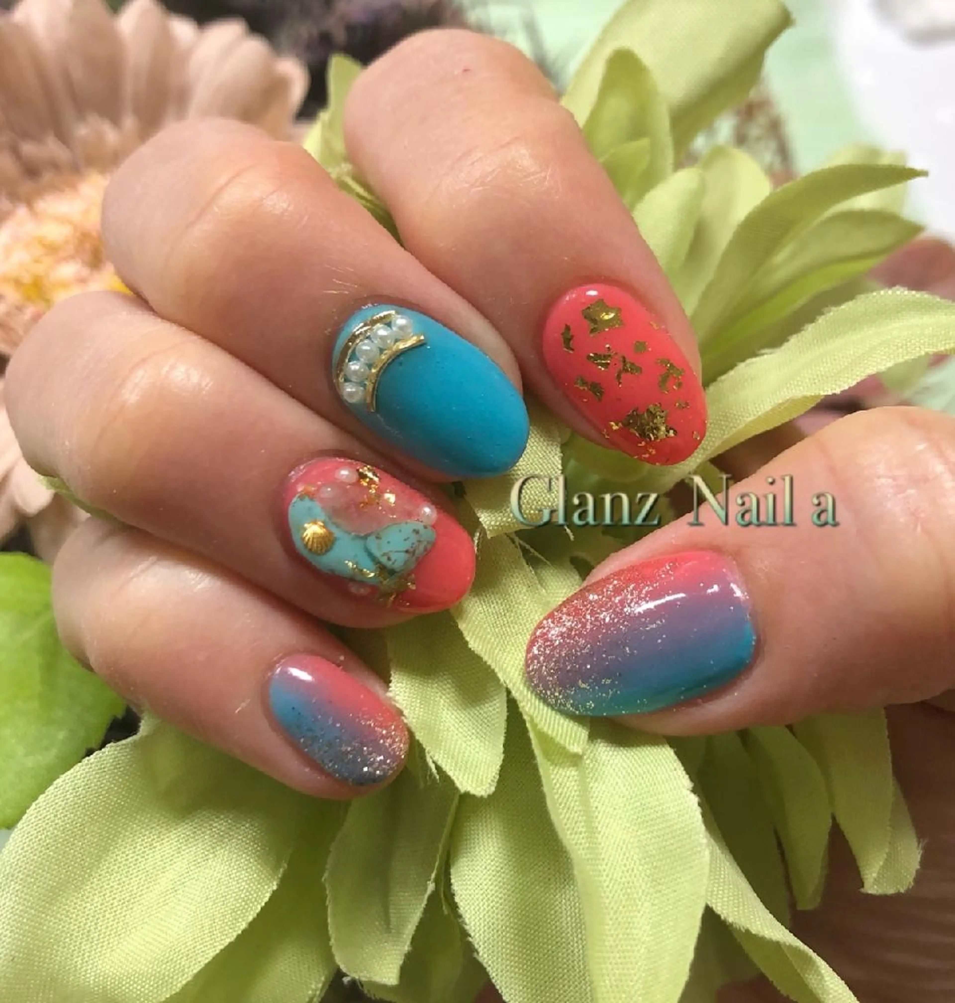 ネイル Glanz  Nail aのネイルデザイン