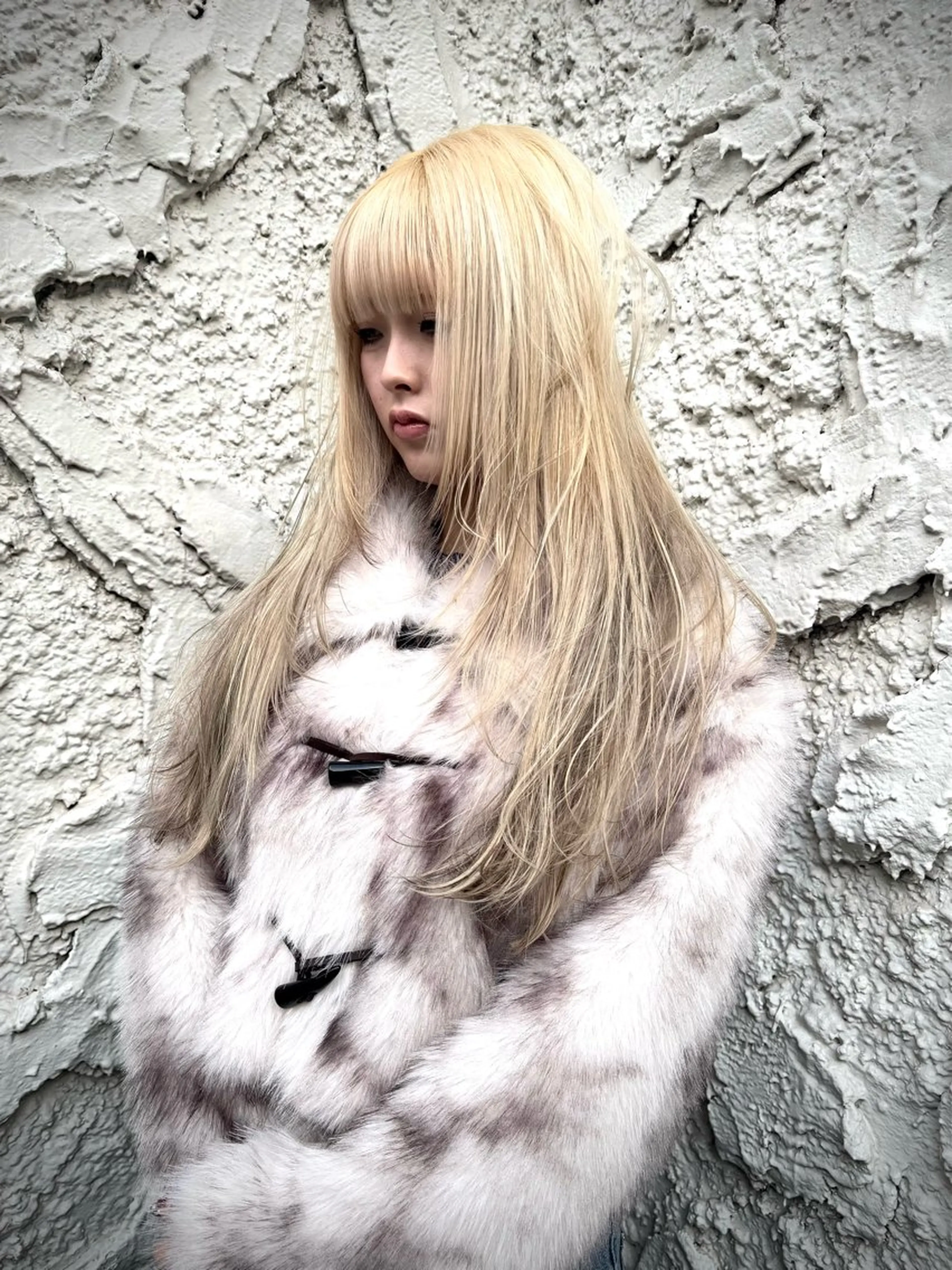 ロング カラー ヘアカラー トリートメント デザインカラー⭐︎★ 🐆hyo🐆のヘアスタイル