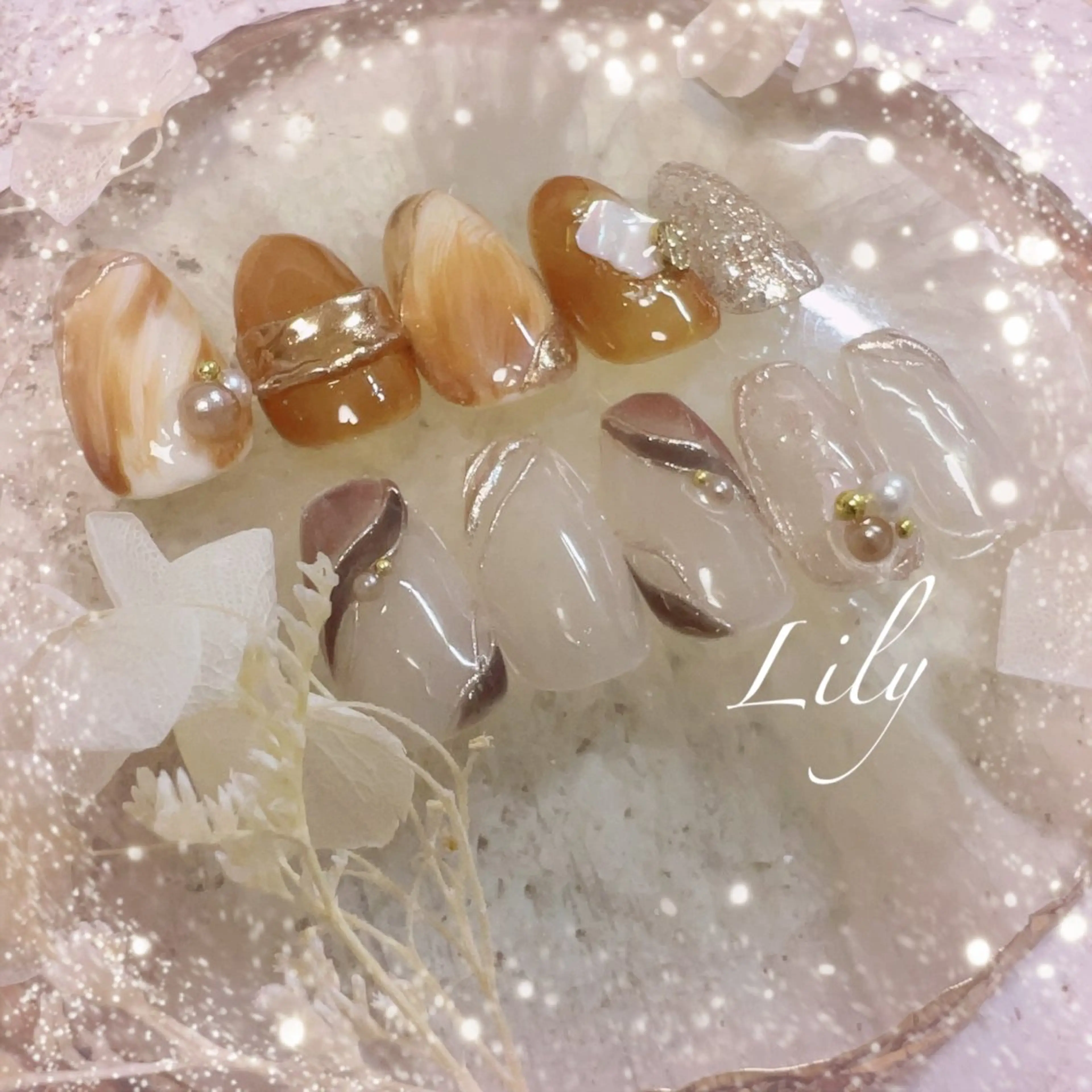 ネイル ハンドネイル Nailsalon Lilyのネイルデザイン