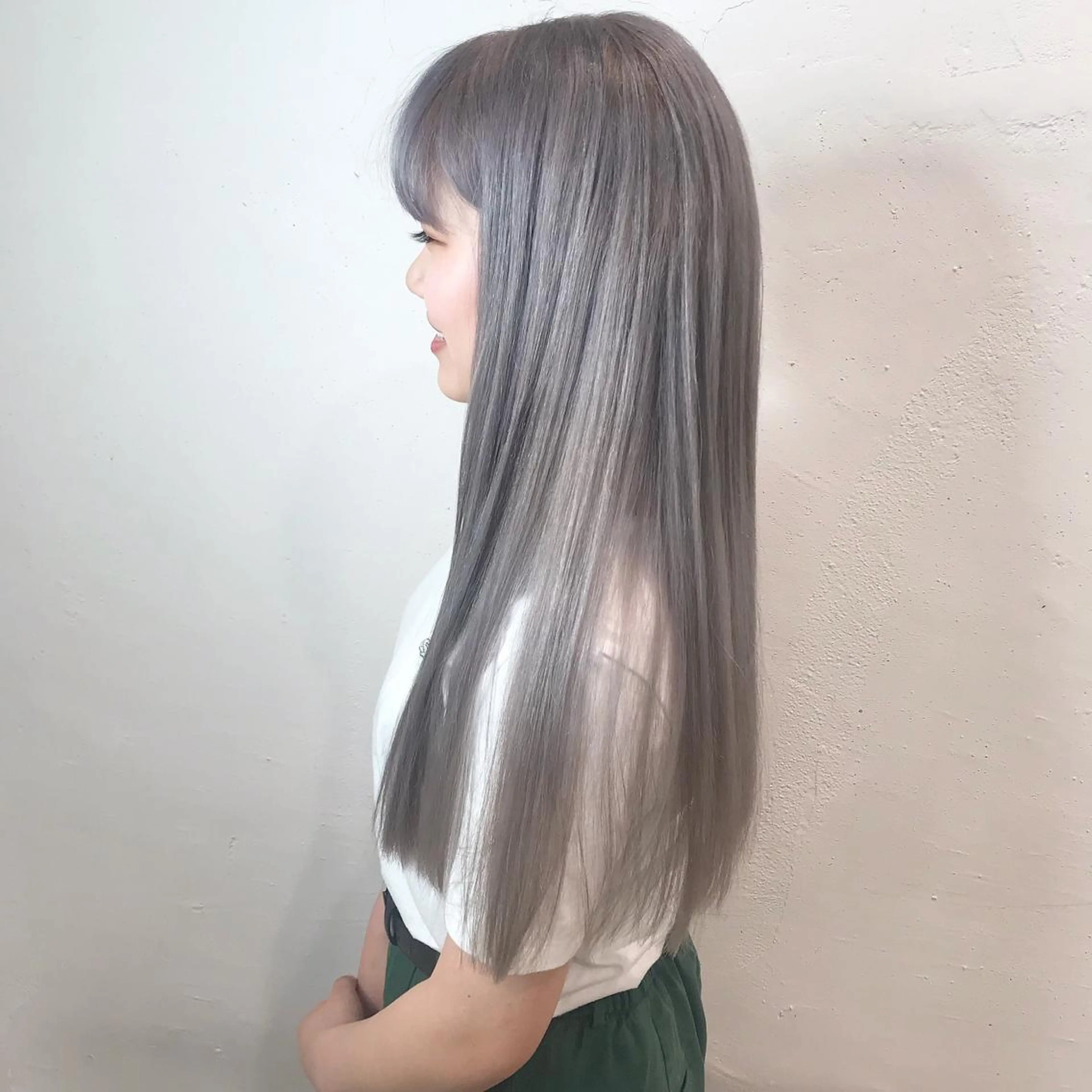 ロング カラー ヘアカラー 🇰🇷カルマパーマ kaito🇰🇷のヘアスタイル