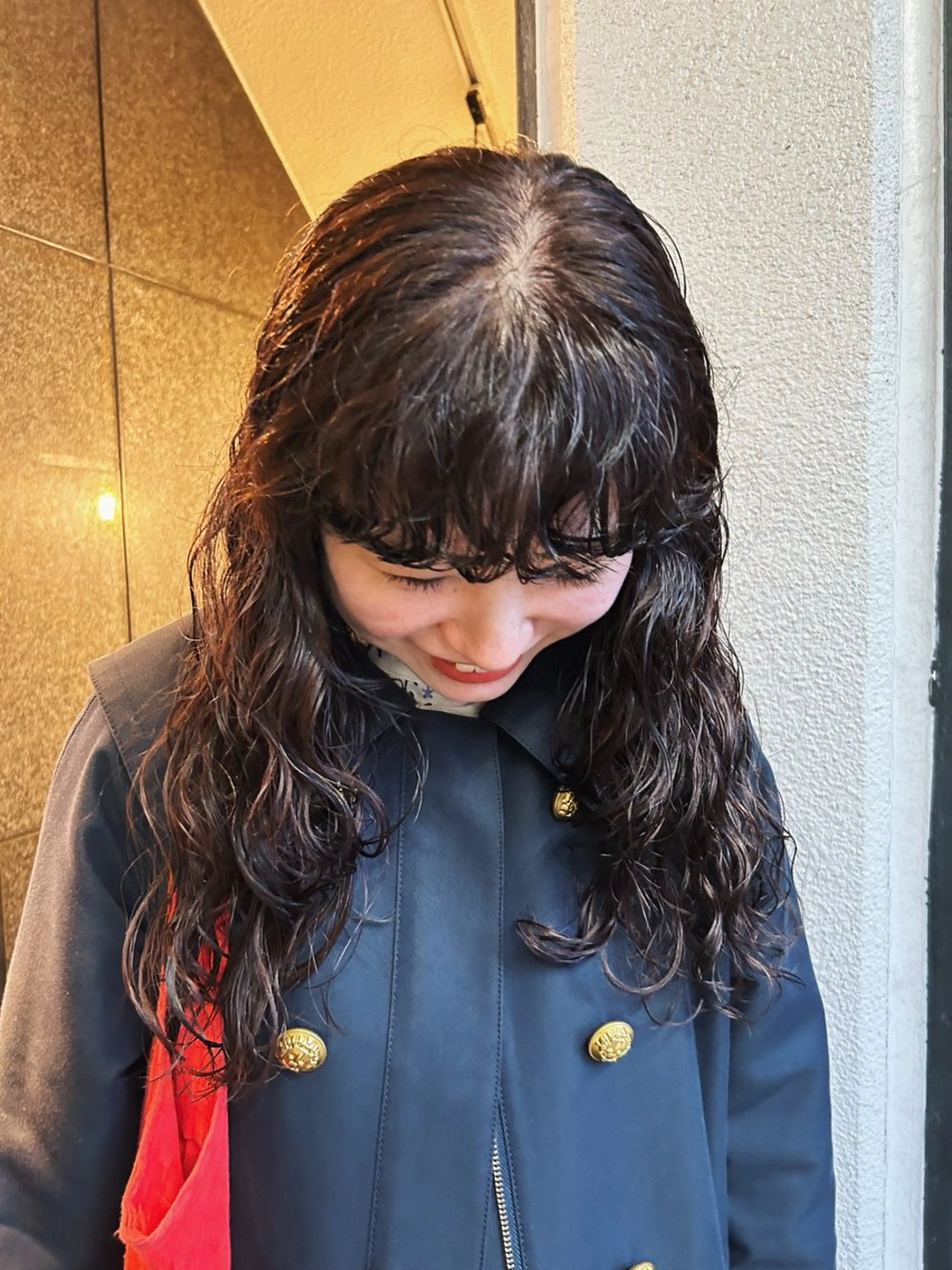 ロング カット ヘアカラー パーマ トリートメント 似合わせパーマ 🌼カンナのヘアスタイル