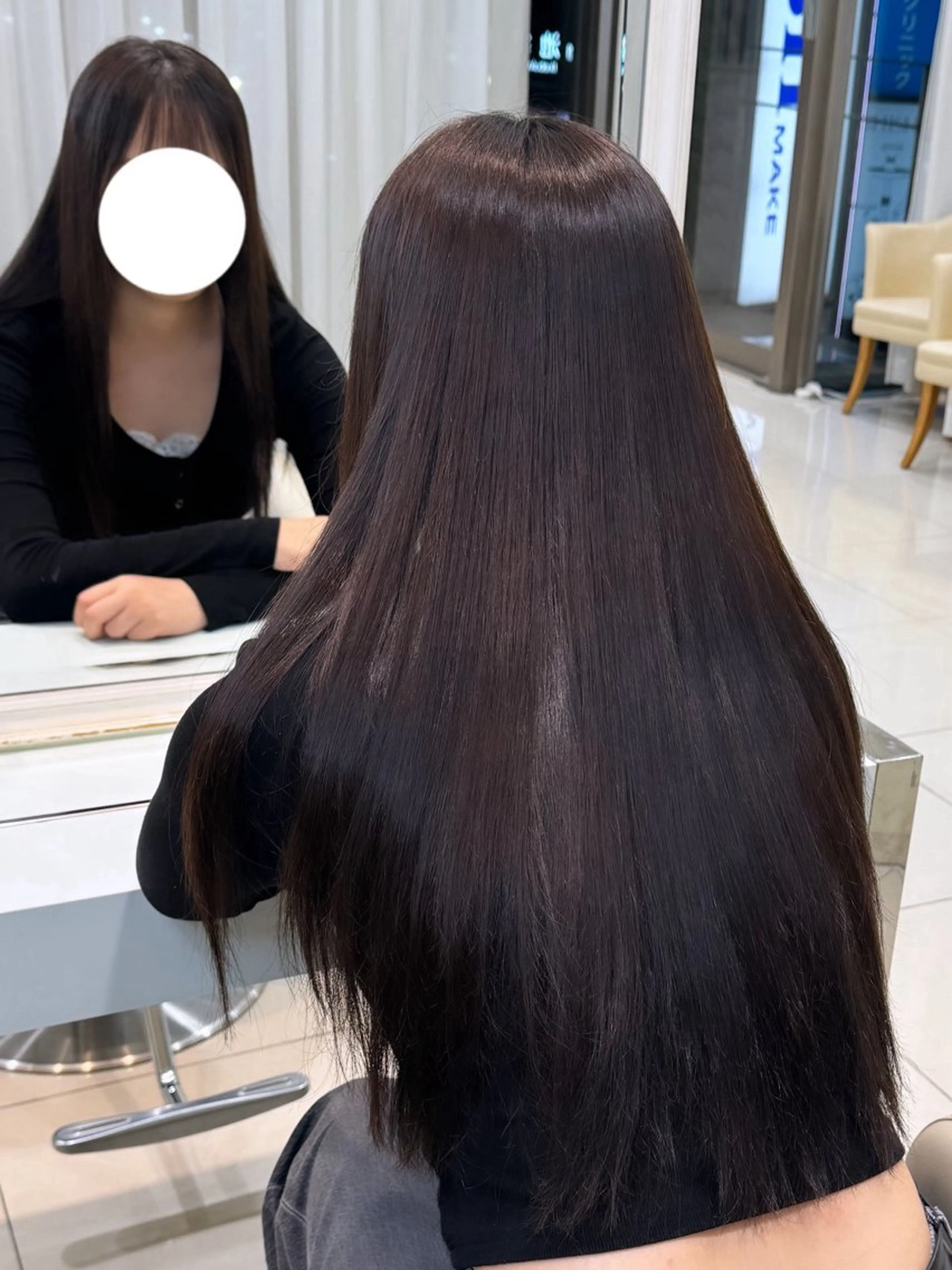 ロング カラー 【𝐀𝐬𝐡-池袋 】ひな 🎀💭のヘアスタイル