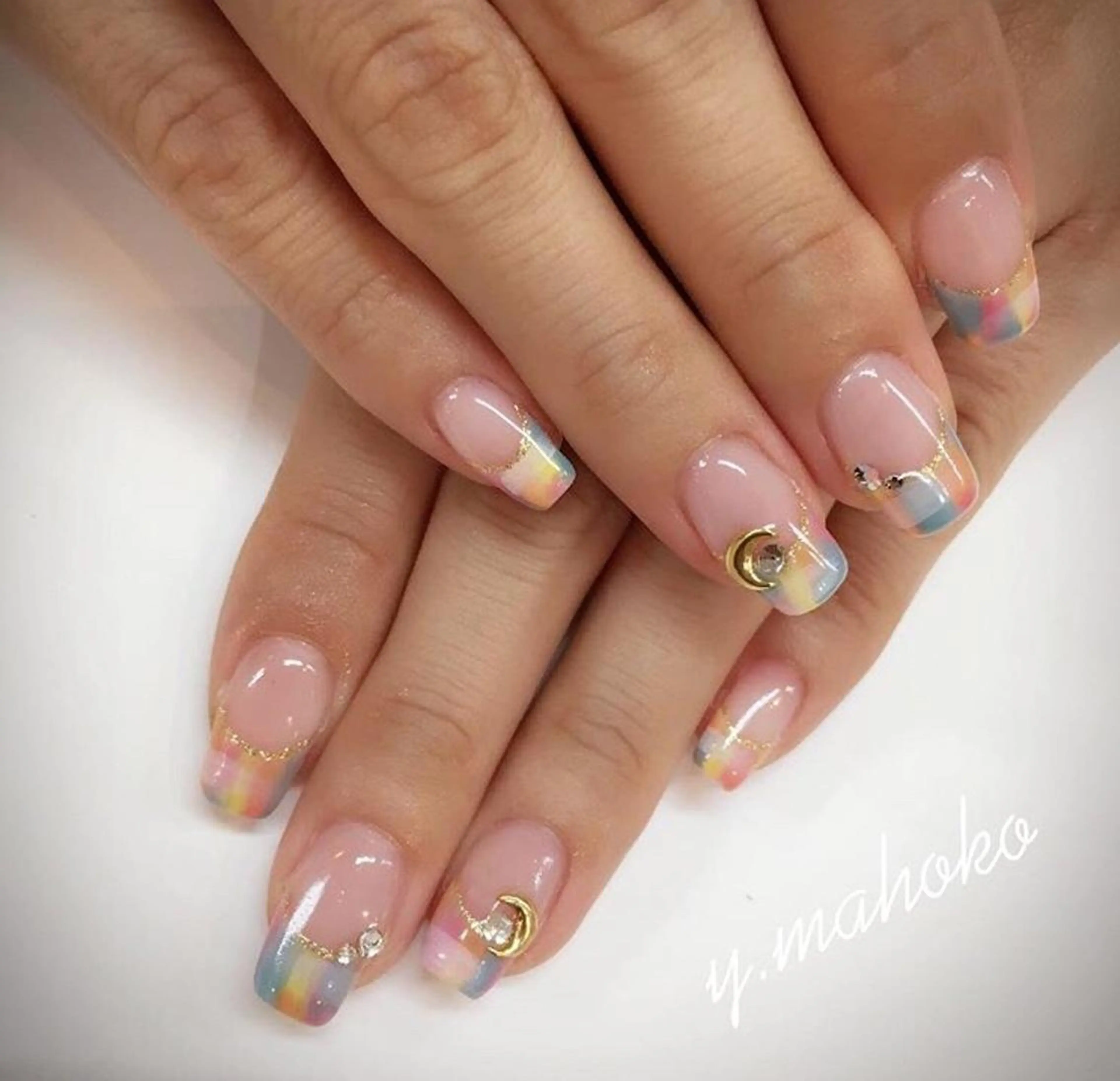 ネイル She nail studio 原宿所属・パラジェル有/ スカルプ/mahoのネイルデザイン