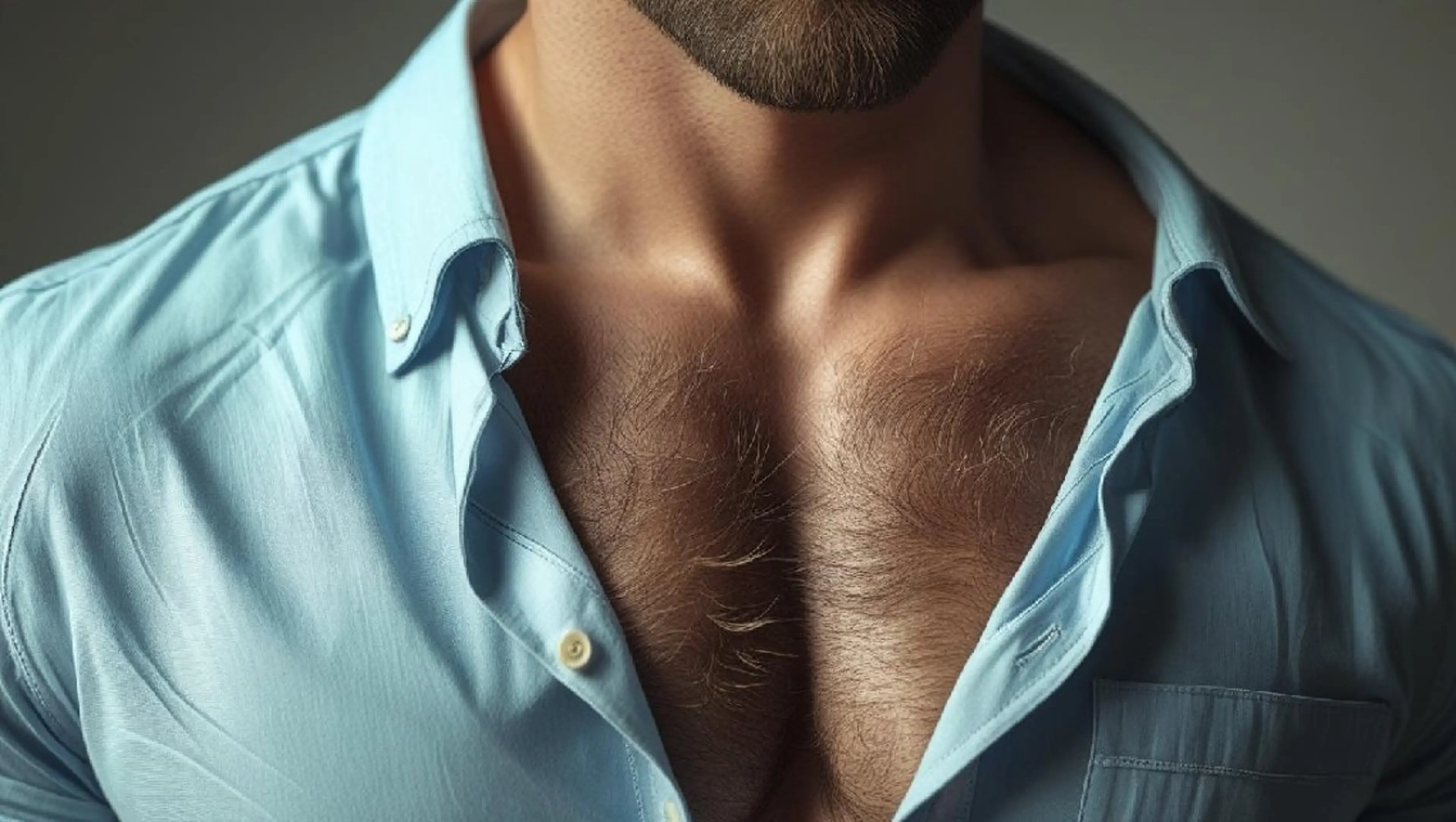 for men 男性前面(胸・お腹)光脱毛 [初回]の写真