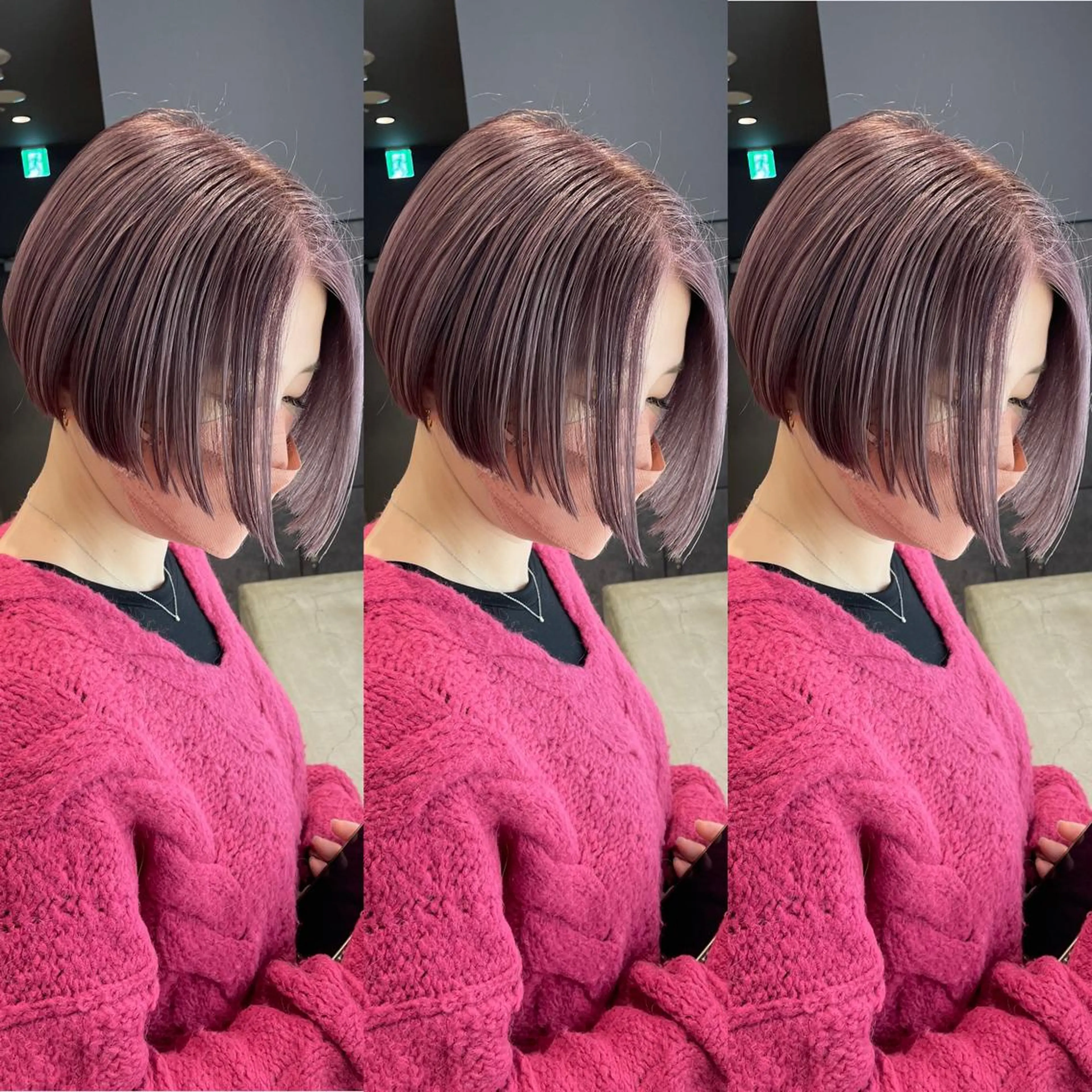 ショート カラー カット ヘアカラー トリートメント ヘアセット 💜ハイトーン💛 マジカルかいちゃんのヘアスタイル