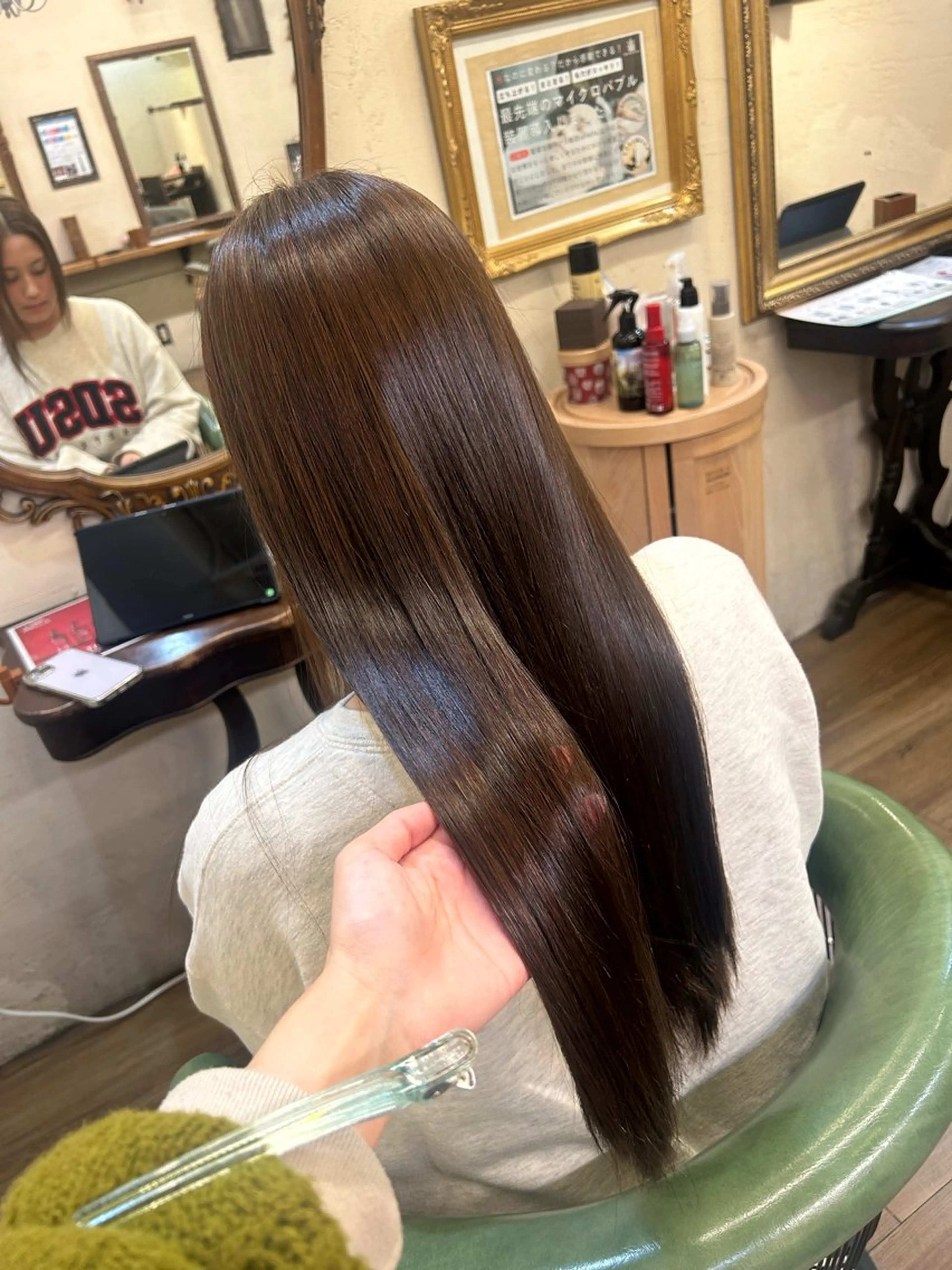 縮毛矯正 🫧🍋ダブルカラー 🍋mizuhoのヘアスタイル