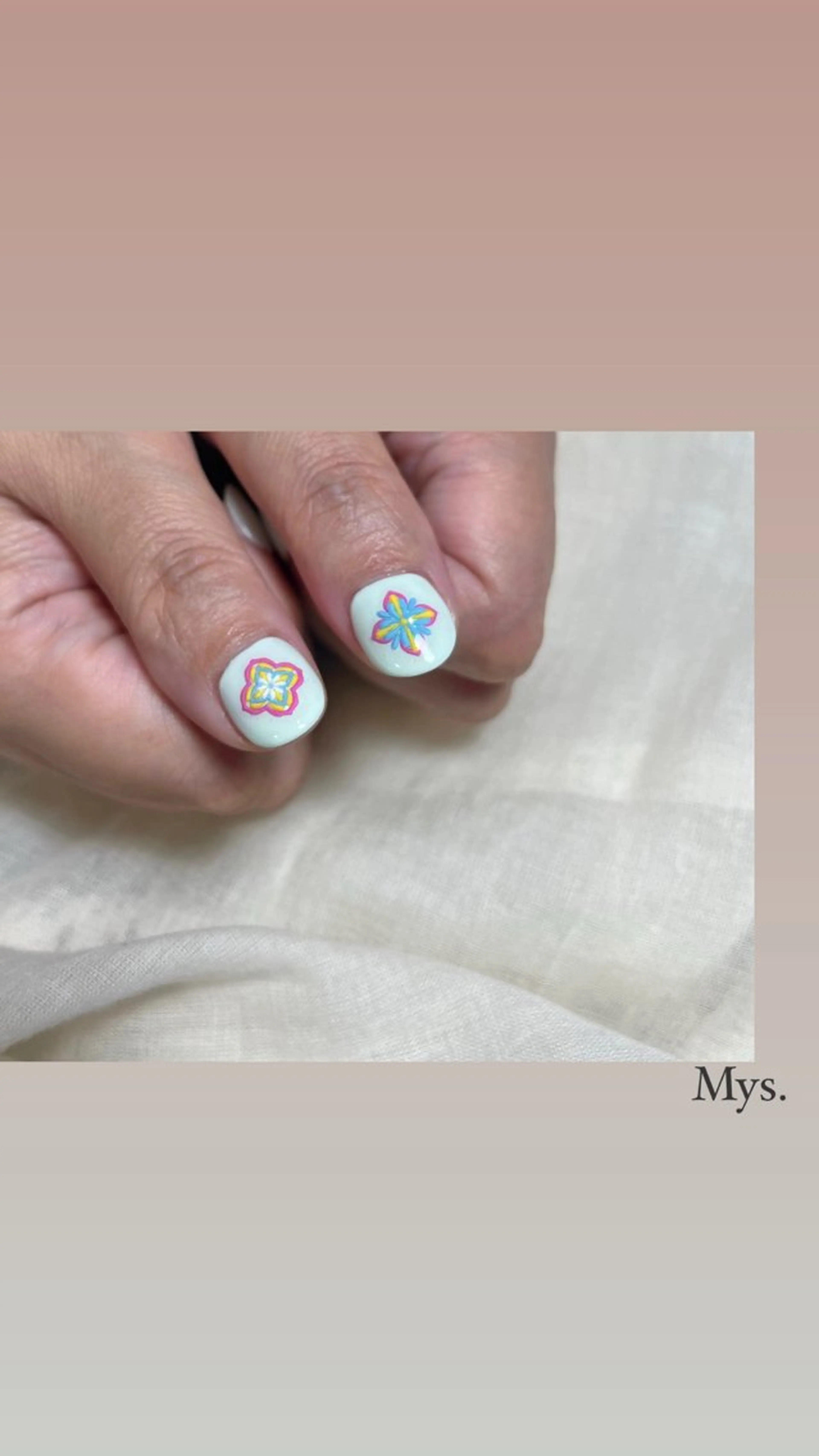 ネイル Mys. 松本結衣のネイルデザイン