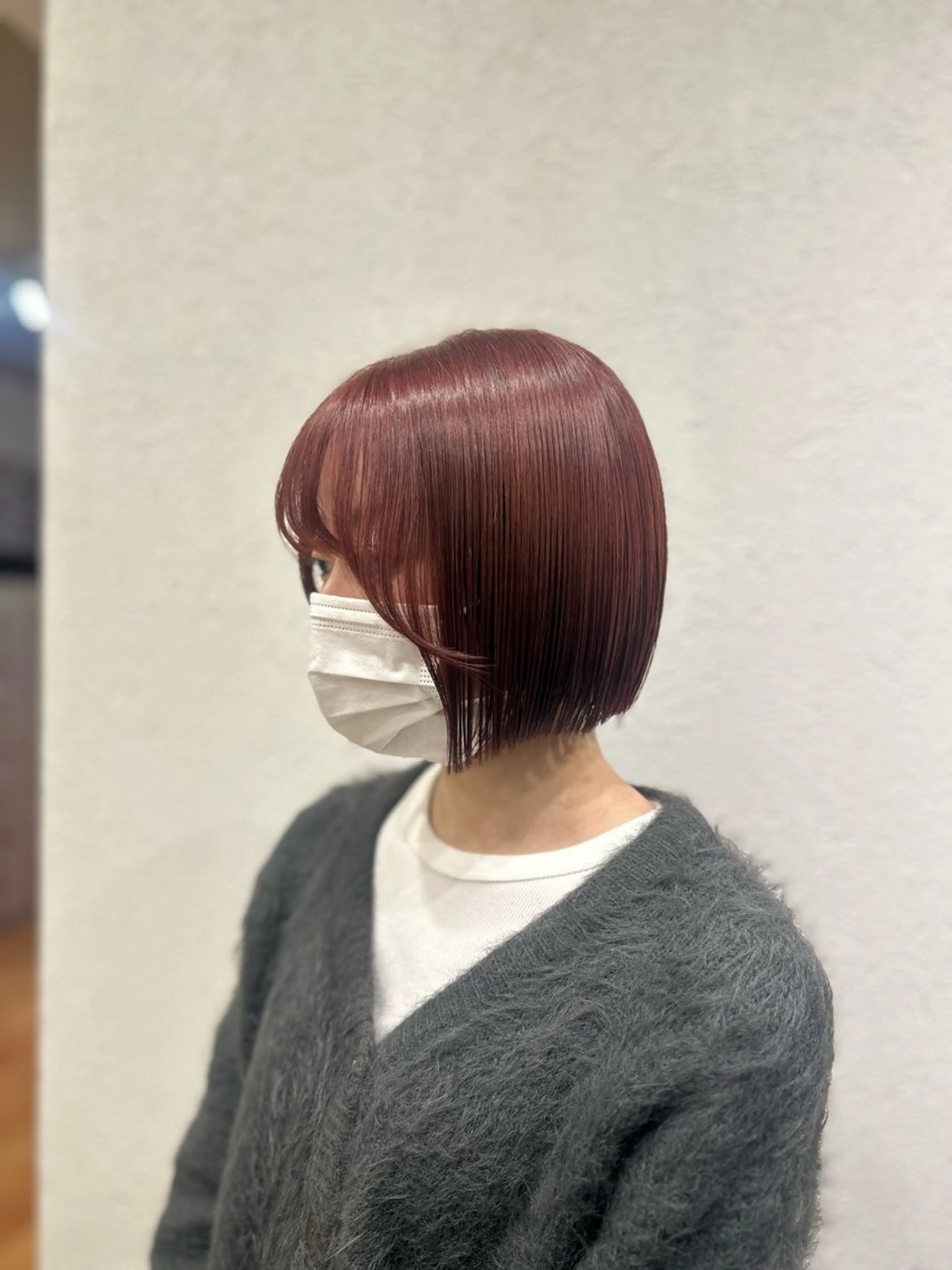 ショート カラー カット ヘアカラー トリートメント CIEL 難波店所属・🎀透明感/レイヤ ー/Kotona🎀のヘアスタイル