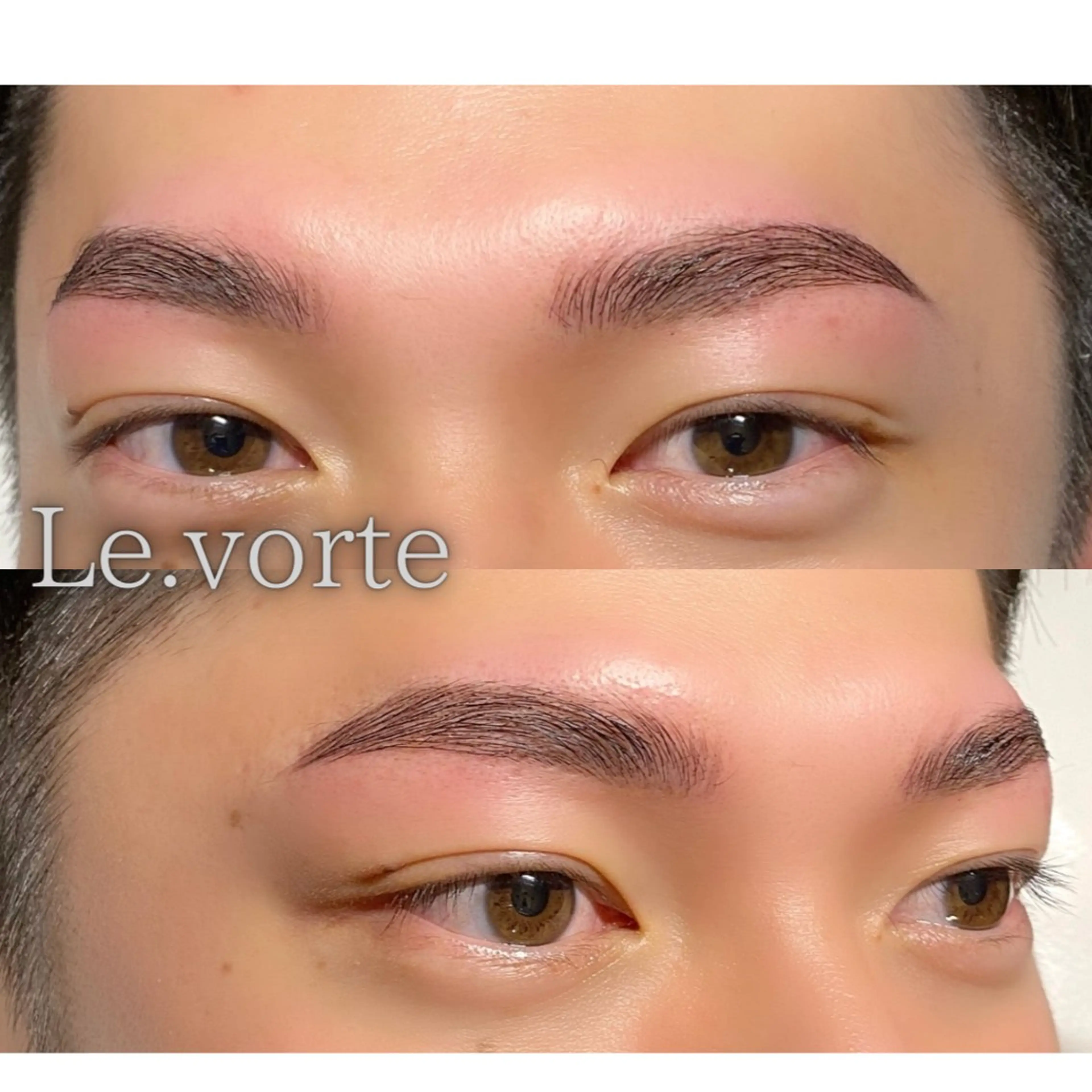 アイブロウ ハリウッドブロウリフト メンズアイブロウ Nao店長 /ルヴォルテ大須のマツエク・マツパデザイン