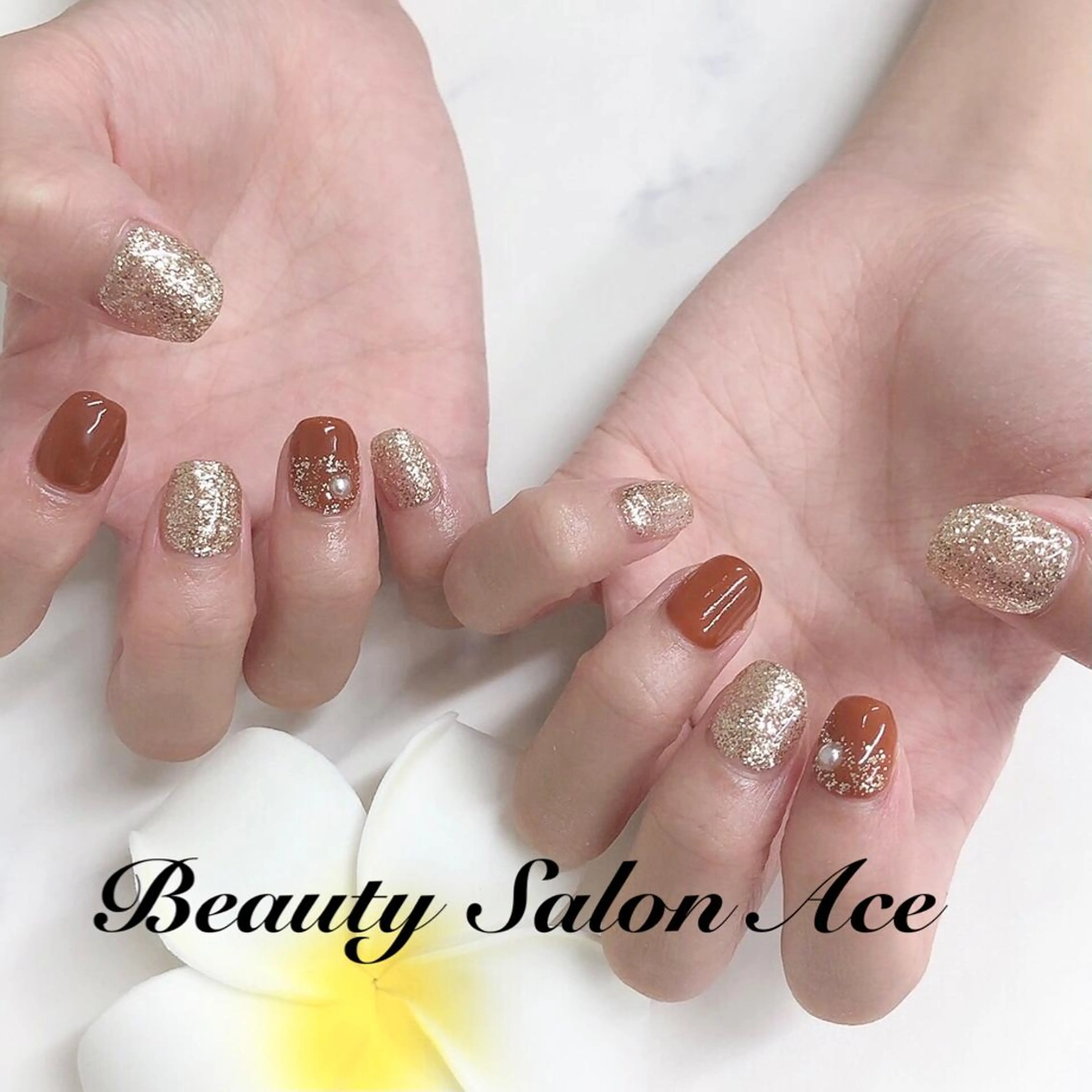 ネイル アートネイル ジェルネイル メンズネイル 夏ネイル ハンドネイル ハンドケア Beauty Salon Ace（ネイルサロン　エース）所属・池袋フィルイン Ace♡長さだしのネイルデザイン