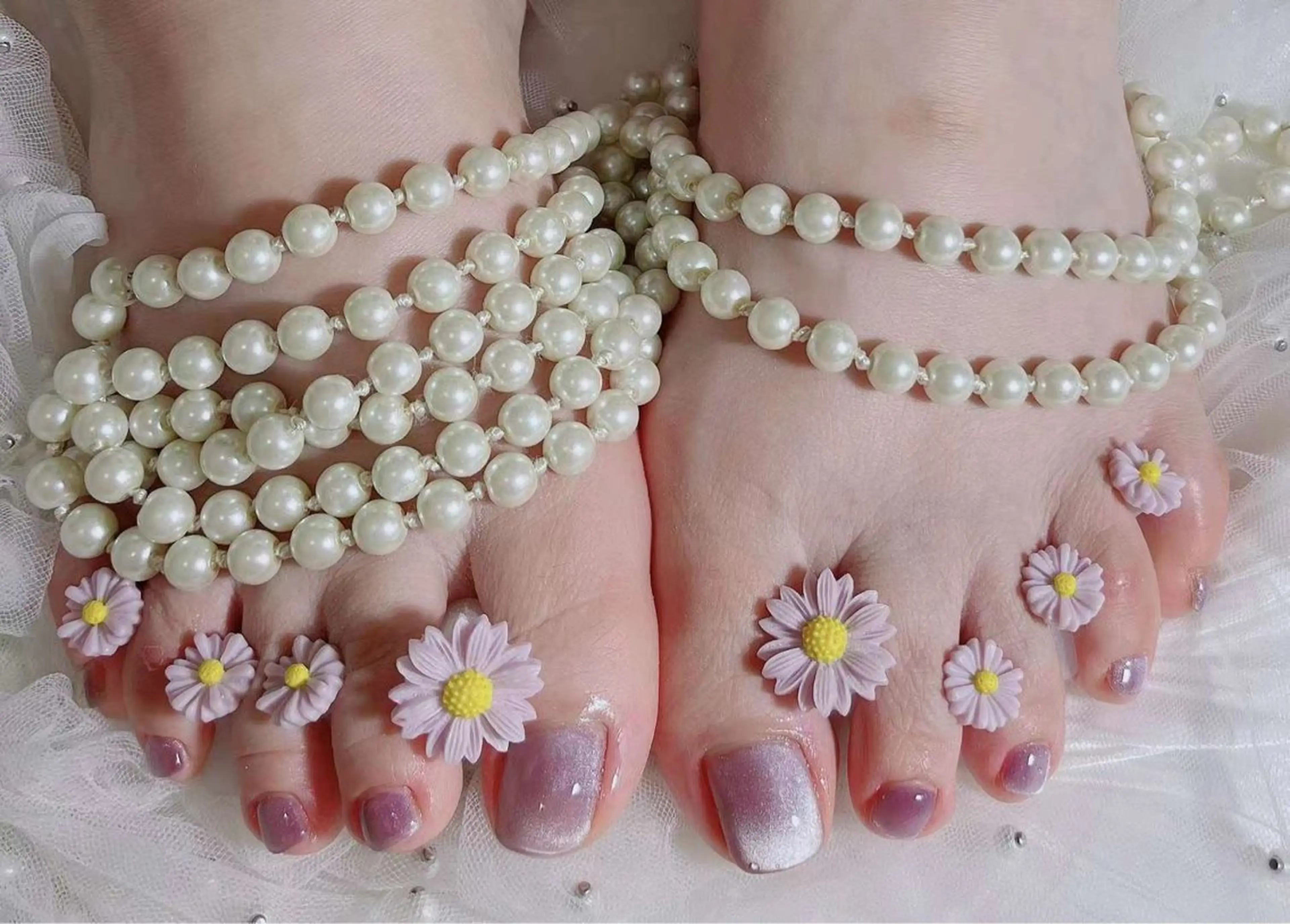 ネイル ネイルサロンAiri 長さ出し·シンプルのネイルデザイン