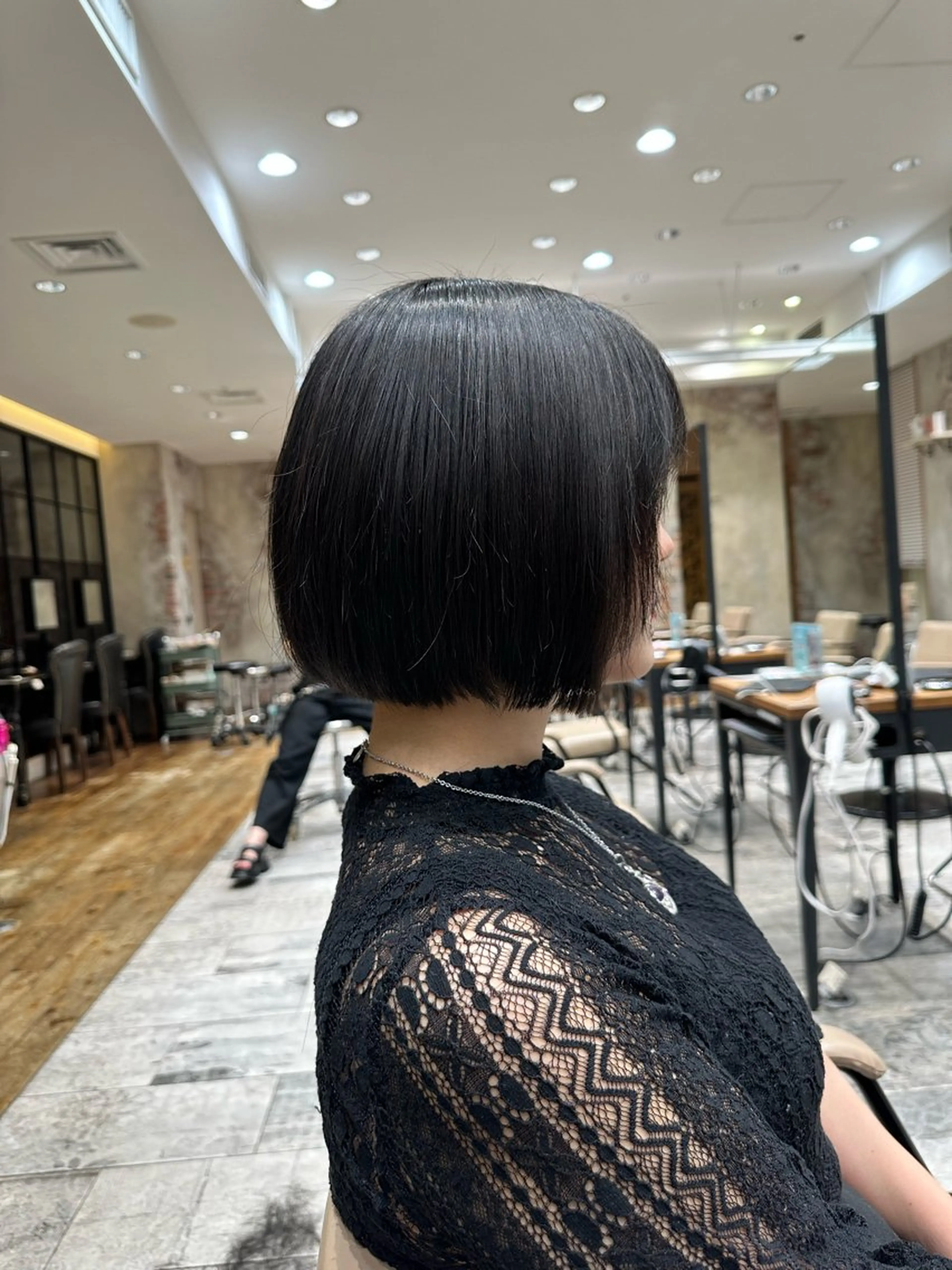 ショート カラー レイヤー/韓国ヘア/ 艶髪/石戸谷海斗のヘアスタイル