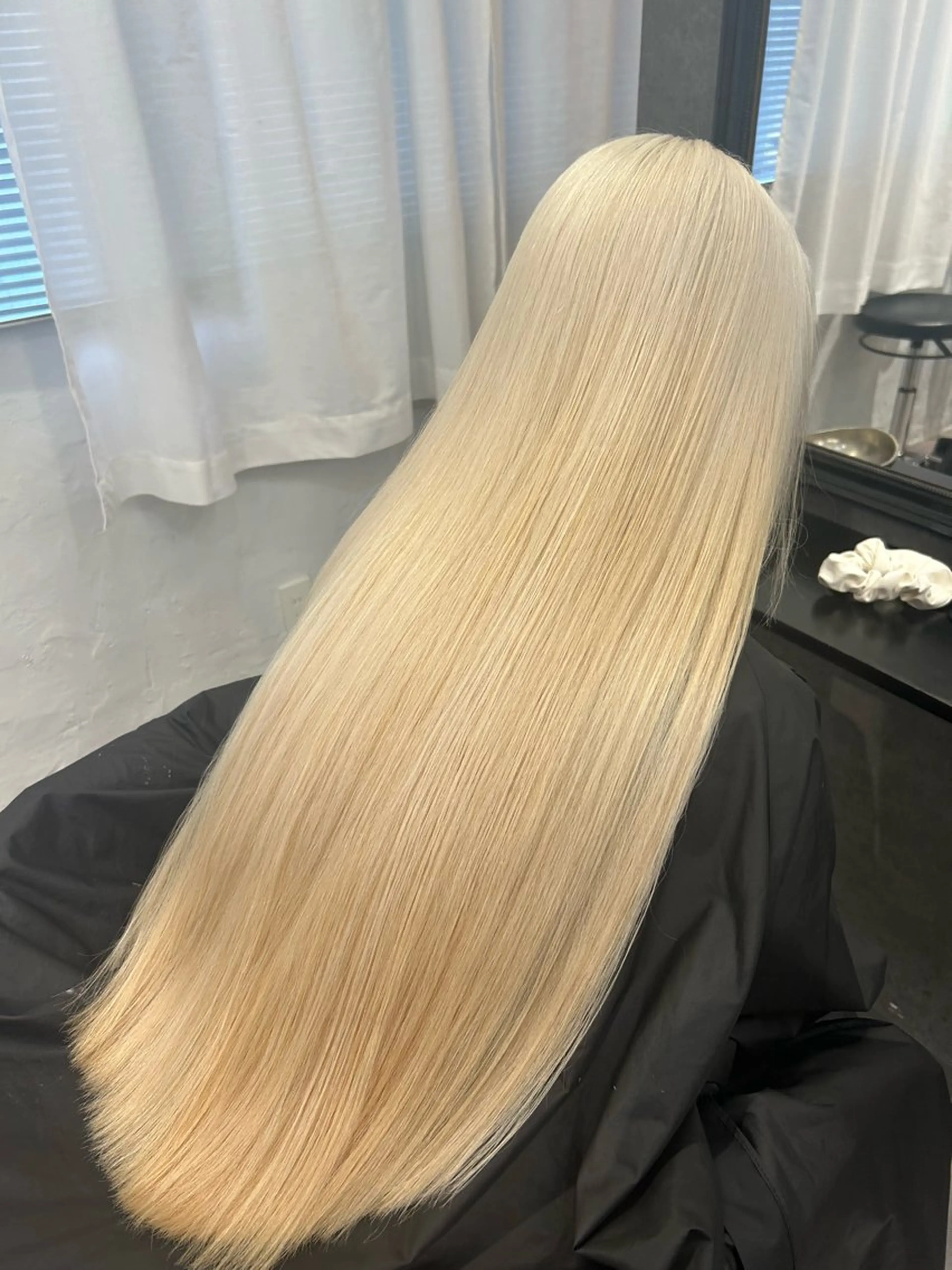 カラー DAO所属・anju/大阪/ ハイトーン/心斎橋のヘアスタイル