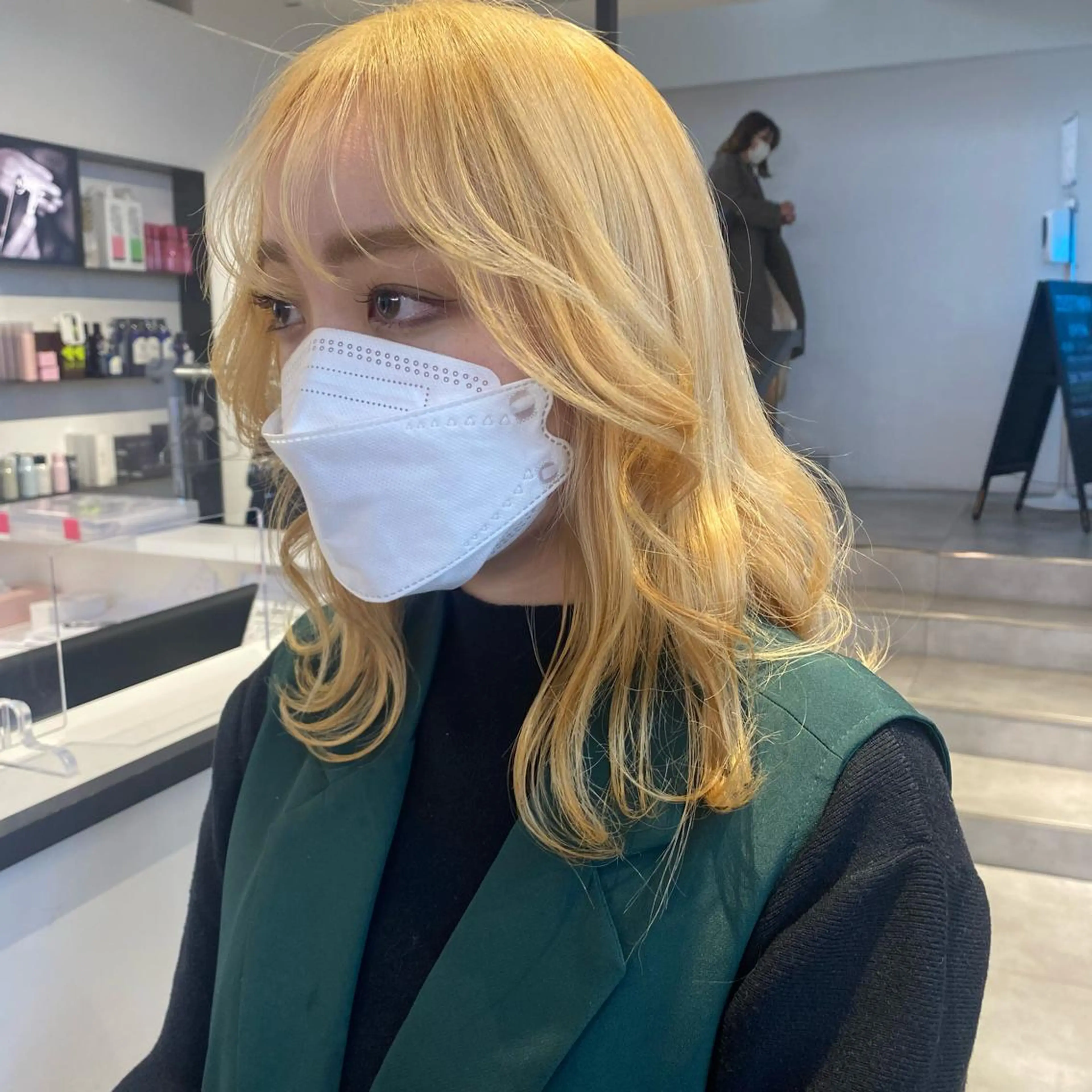 カラー 酸性ストレート・ メンズ  三原 楊子のヘアスタイル