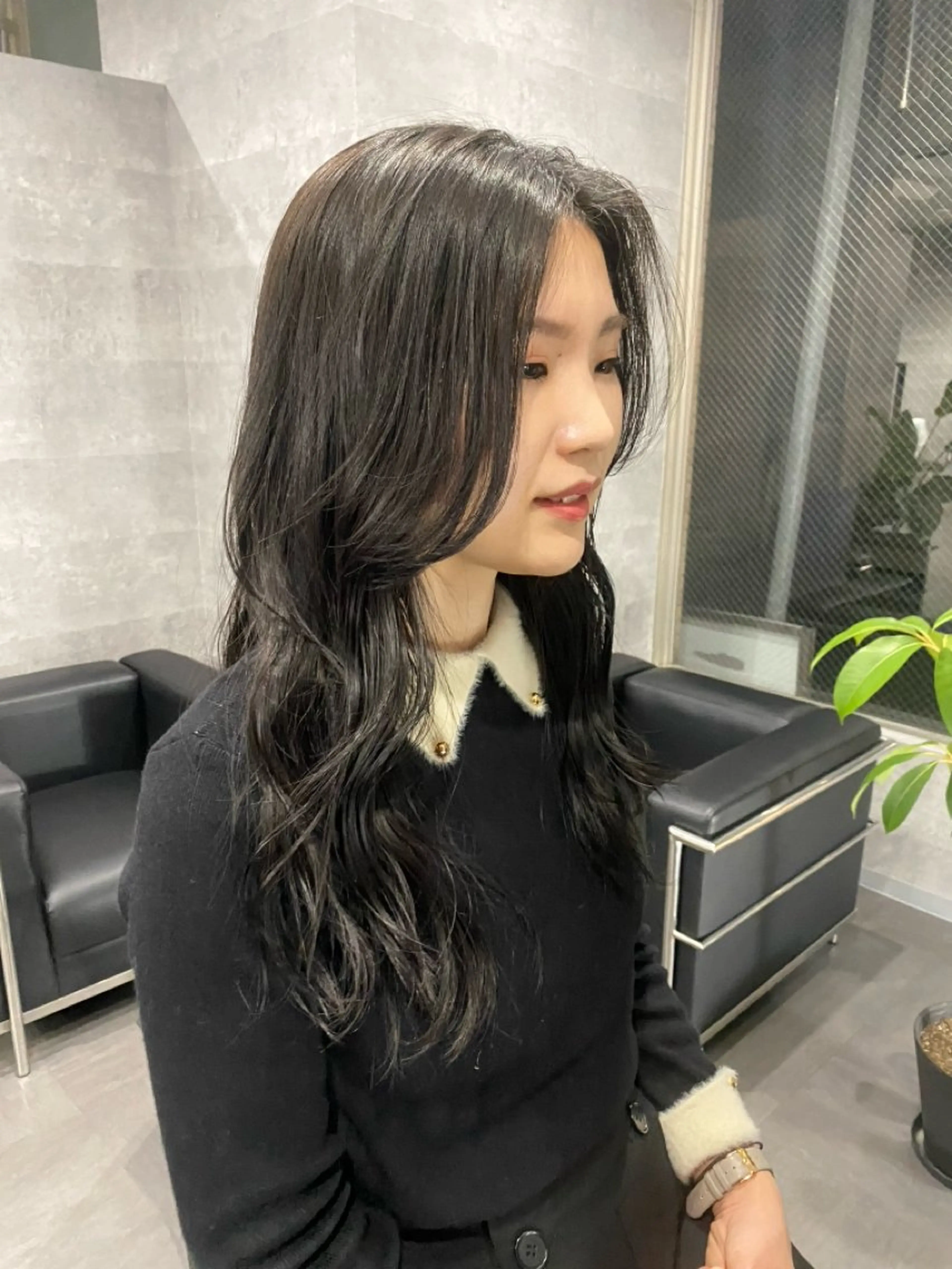 カラー 透明感カラー パーソナルカラー診断 /似合わせカラーのヘアスタイル