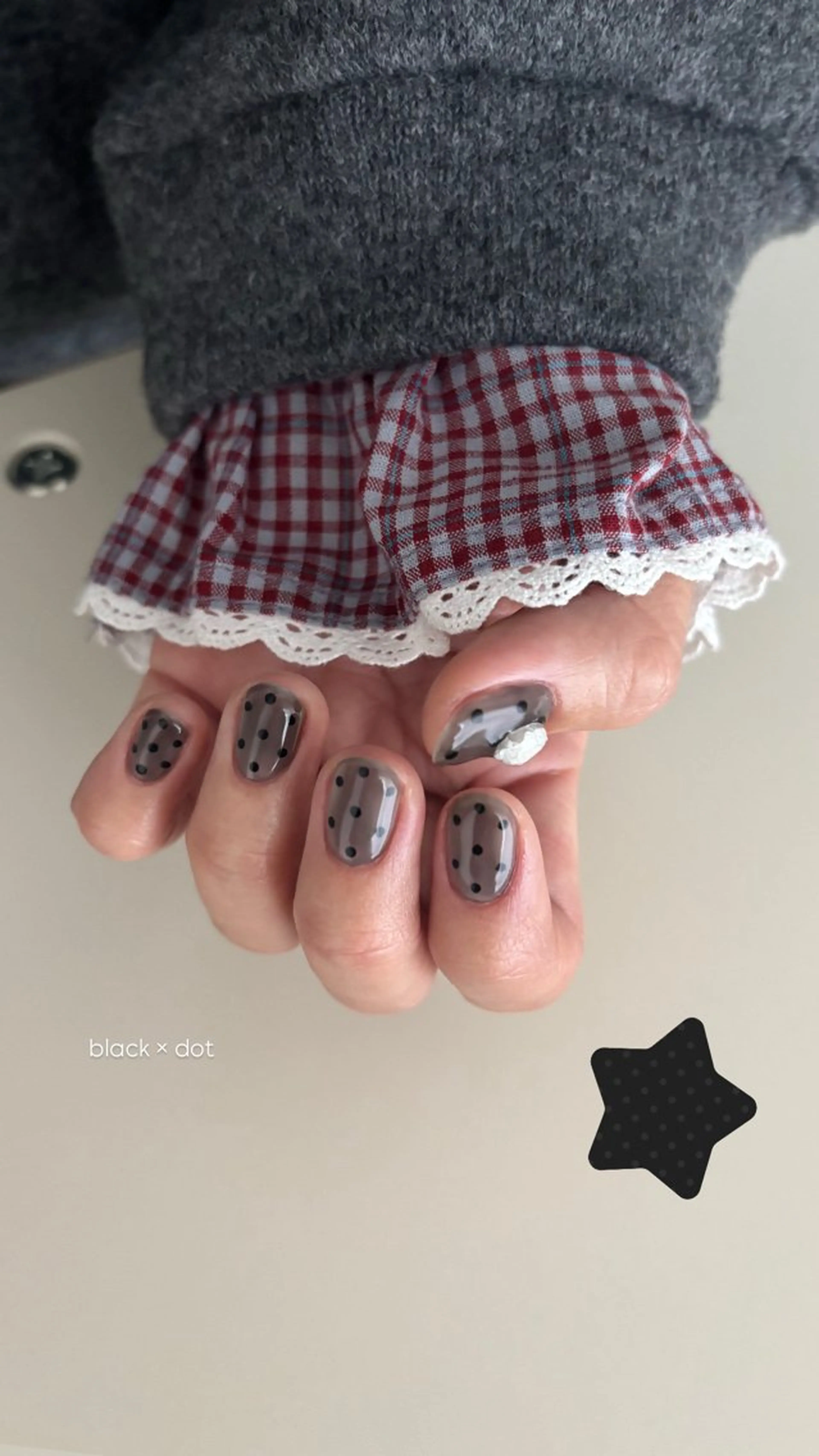 ネイル ハンドネイル my little 𖠿 .゜のネイルデザイン