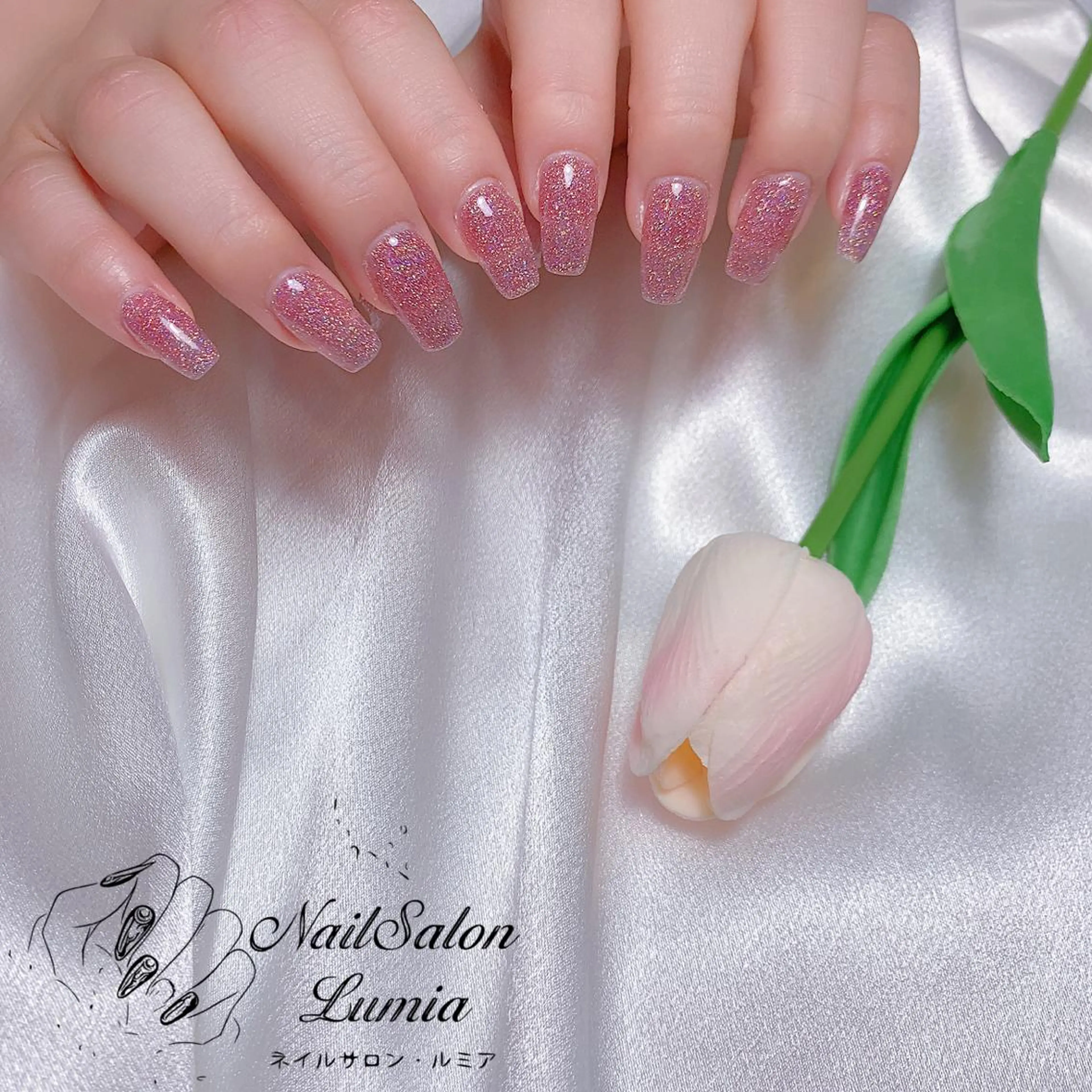 ネイル ワンカラーネイル ネイルチップ ハンドネイル ネイルサロン ルミア Lumia 店長のネイルデザイン