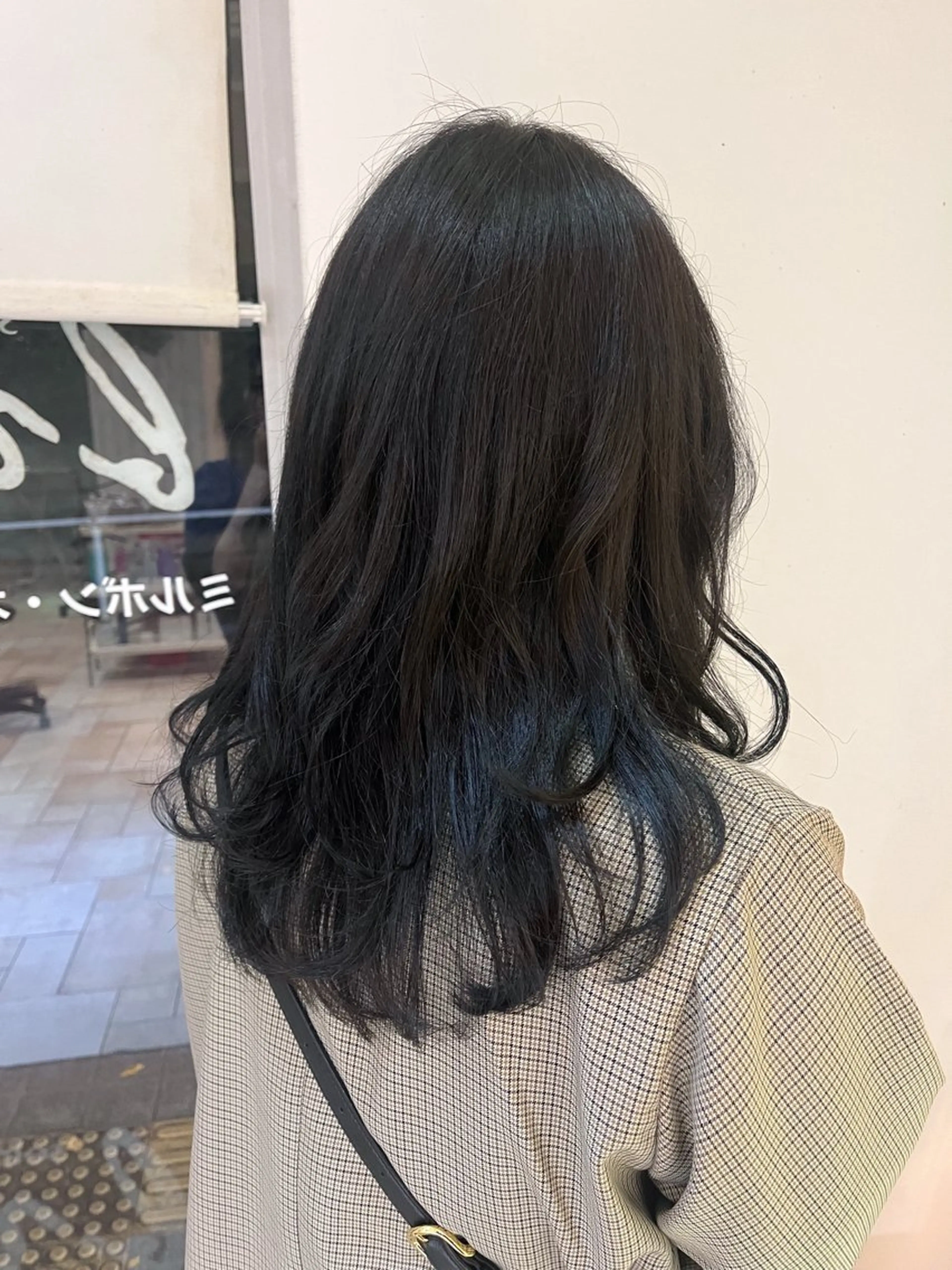 ロング カラー オリーブカラー レイヤーカット ローレイヤー レイヤー/暖色/ 髪質改善/永礼芳果のヘアスタイル