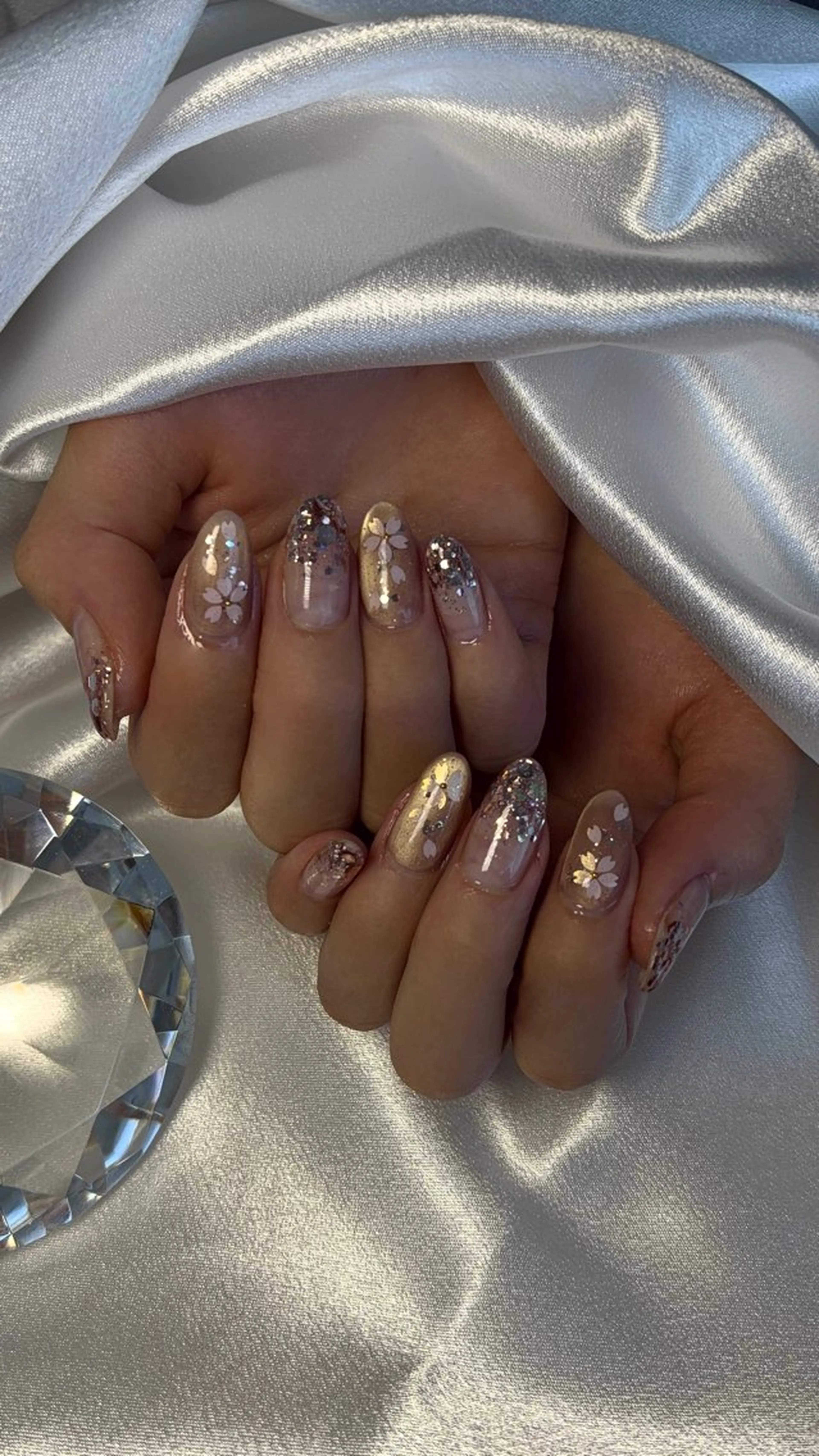 ネイル マグネットネイル ハンドネイル salon de belnetta所属・kayo 💅のネイルデザイン