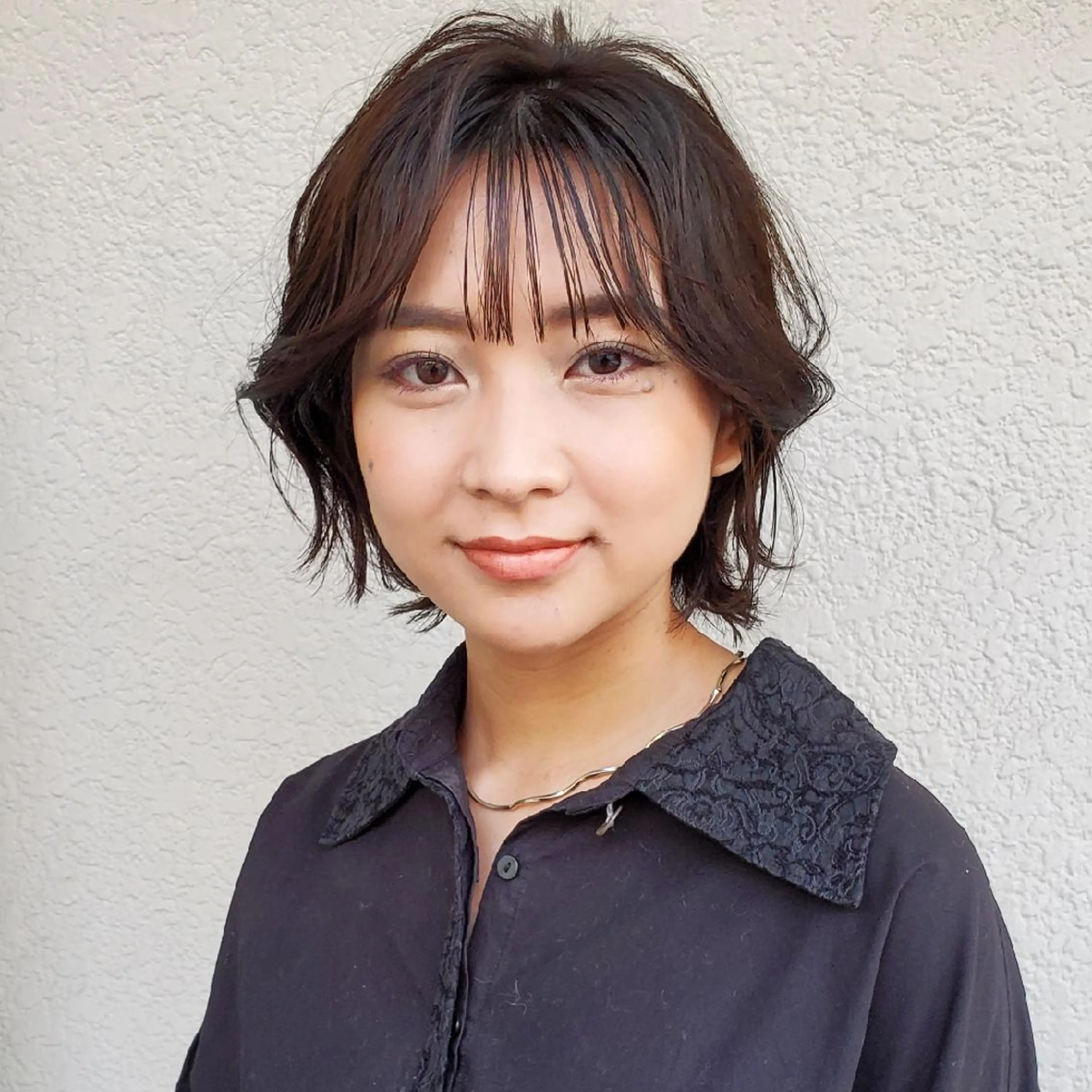 ショート カラー 切りっぱなしボブ ショートボブ ショートレイヤー ハンサムショート バレイヤージュ カット ヘアカラー トリートメント フリーランス所属・韓国ヘア レイヤー くびれヘアMATSUのヘアスタイル