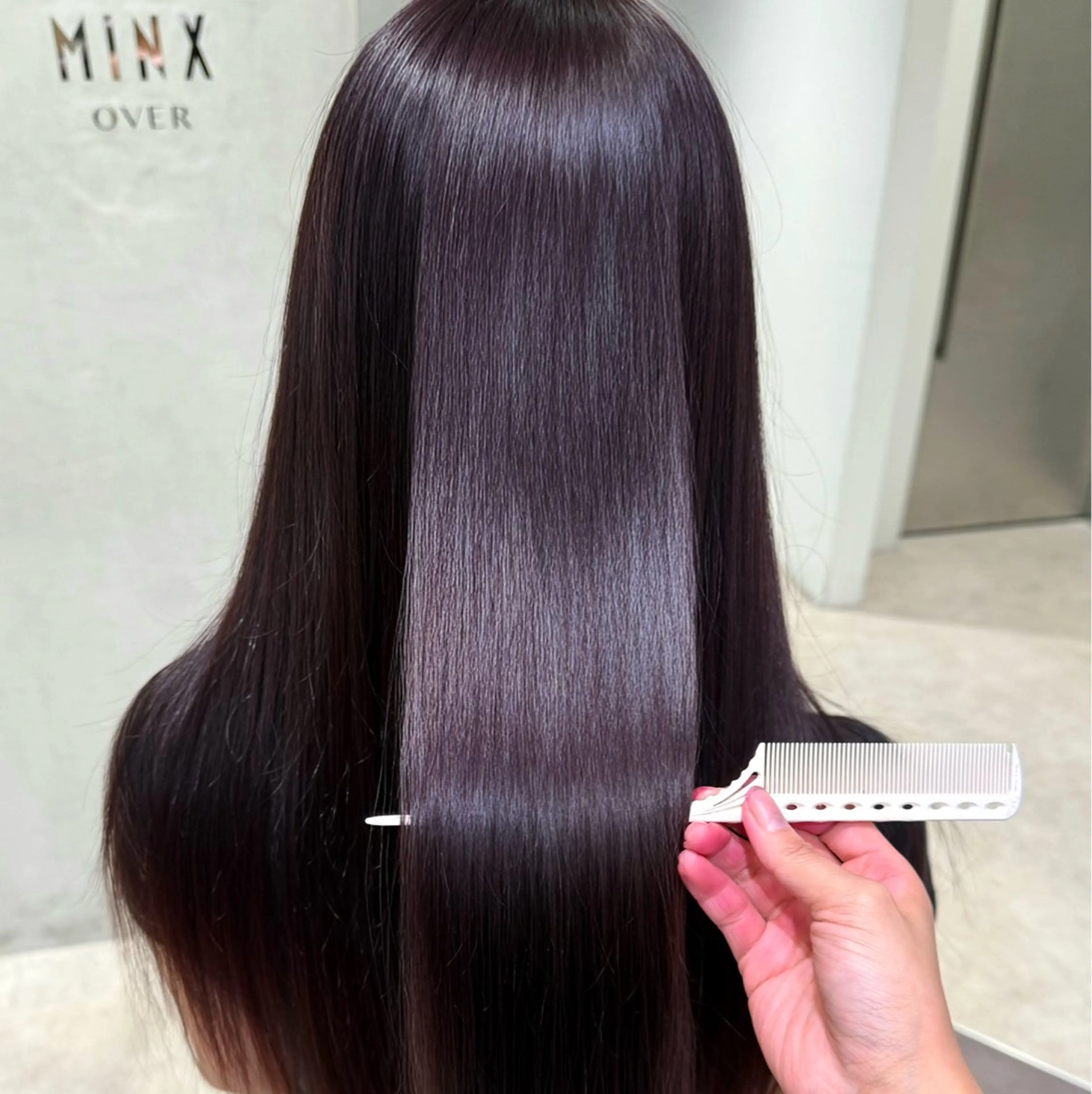 カラー レッドカラー ヘアカラー トリートメント MINX over所属・🍒暖色カラー•東京 小玉姫那🍒のヘアスタイル