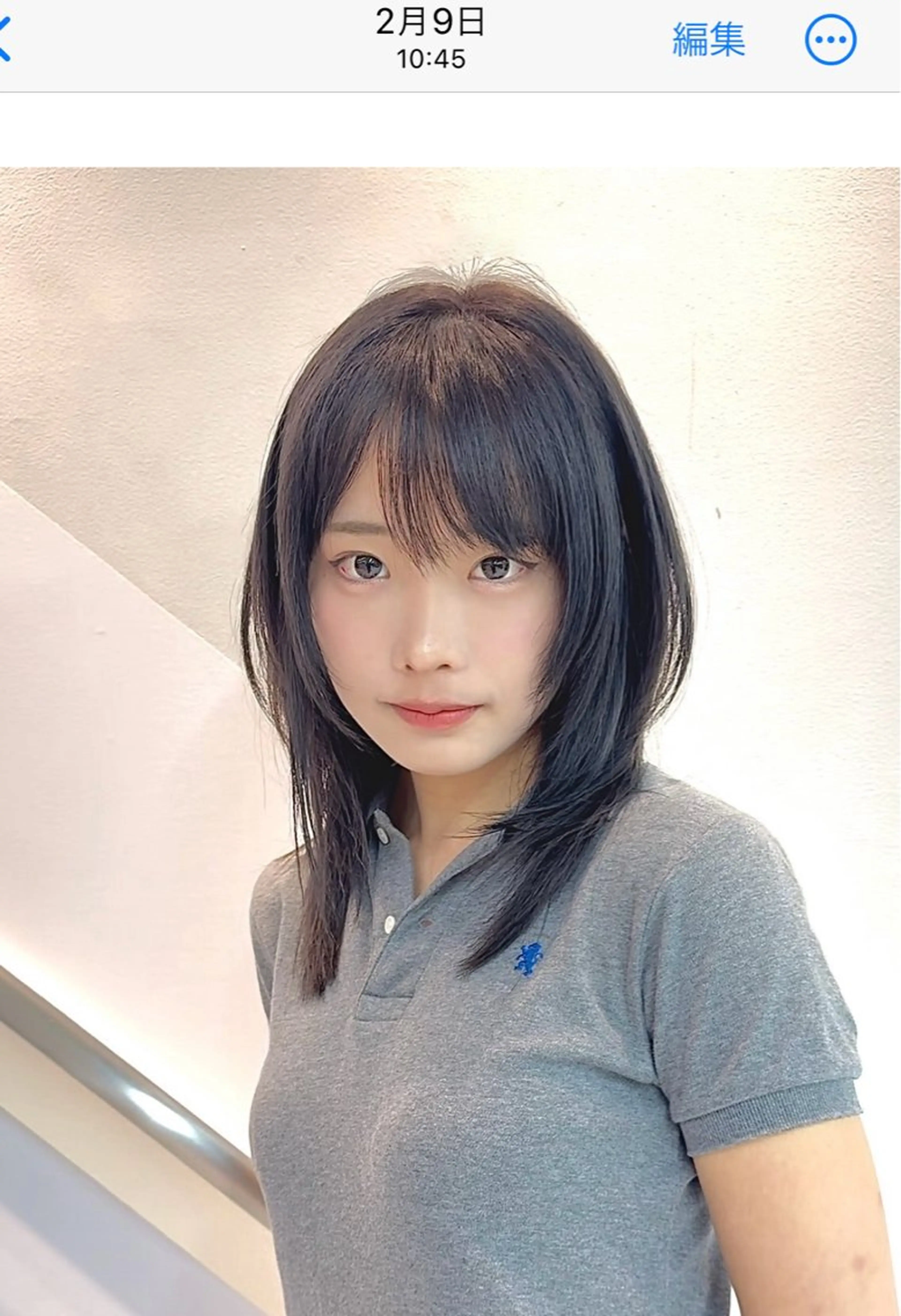 【レイヤー・ハッシュカット】カット＋クイックトリートメント　　￥6000の写真