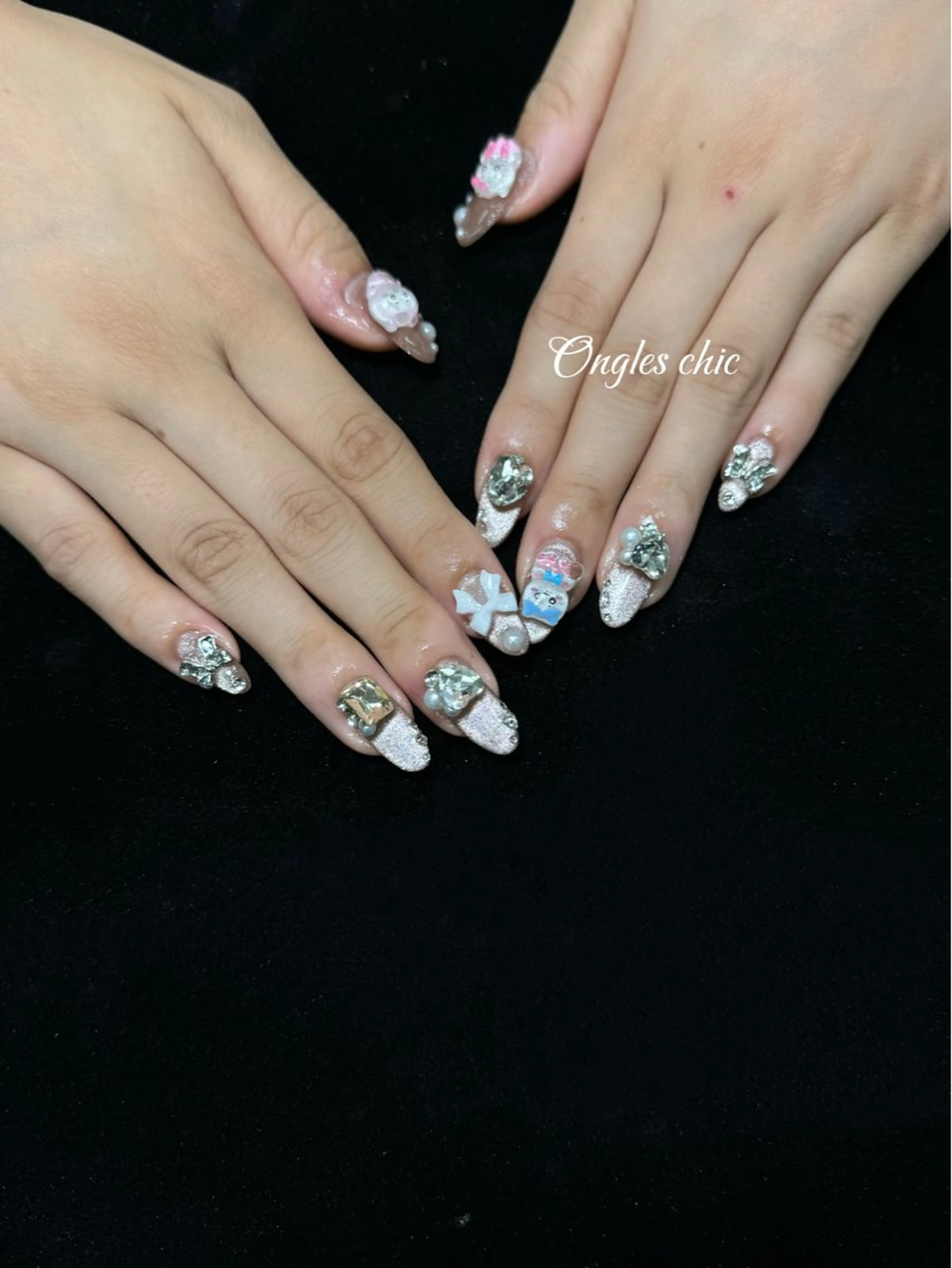 ネイル ハンドネイル ongles chic24時間営業のネイルデザイン