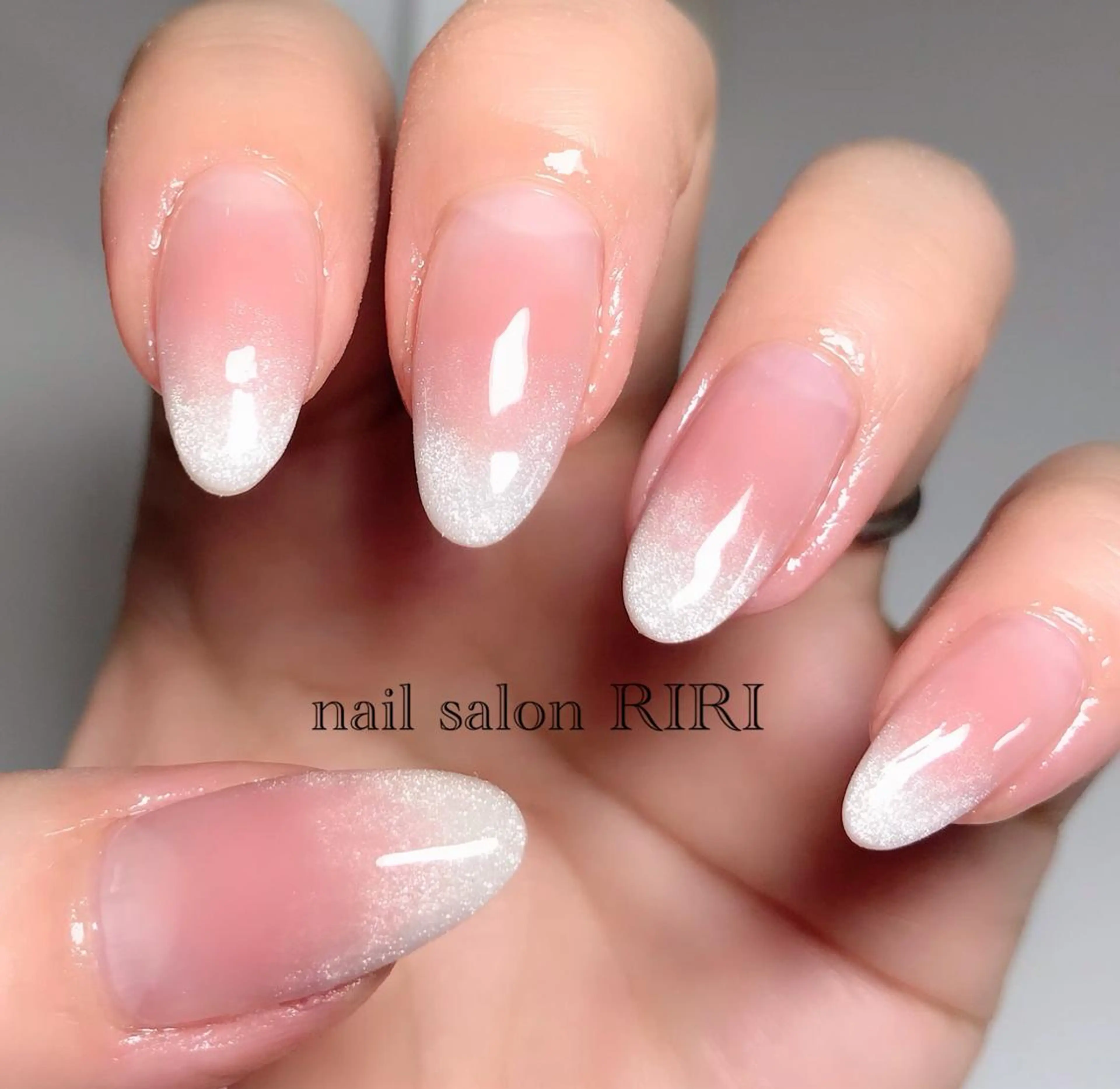 ネイル チークネイル グラデーション マグネットネイル private  nail  salon RIRI所属・RIRI リリのネイルデザイン